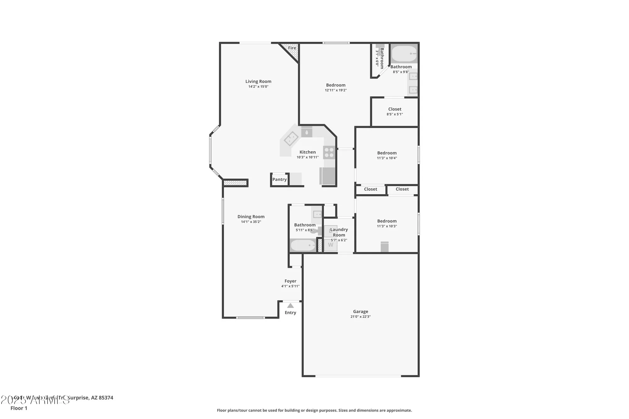 Property Slideshow image 21 of 21 | 14041 w two guns trl, Surprise, AZ, 85374