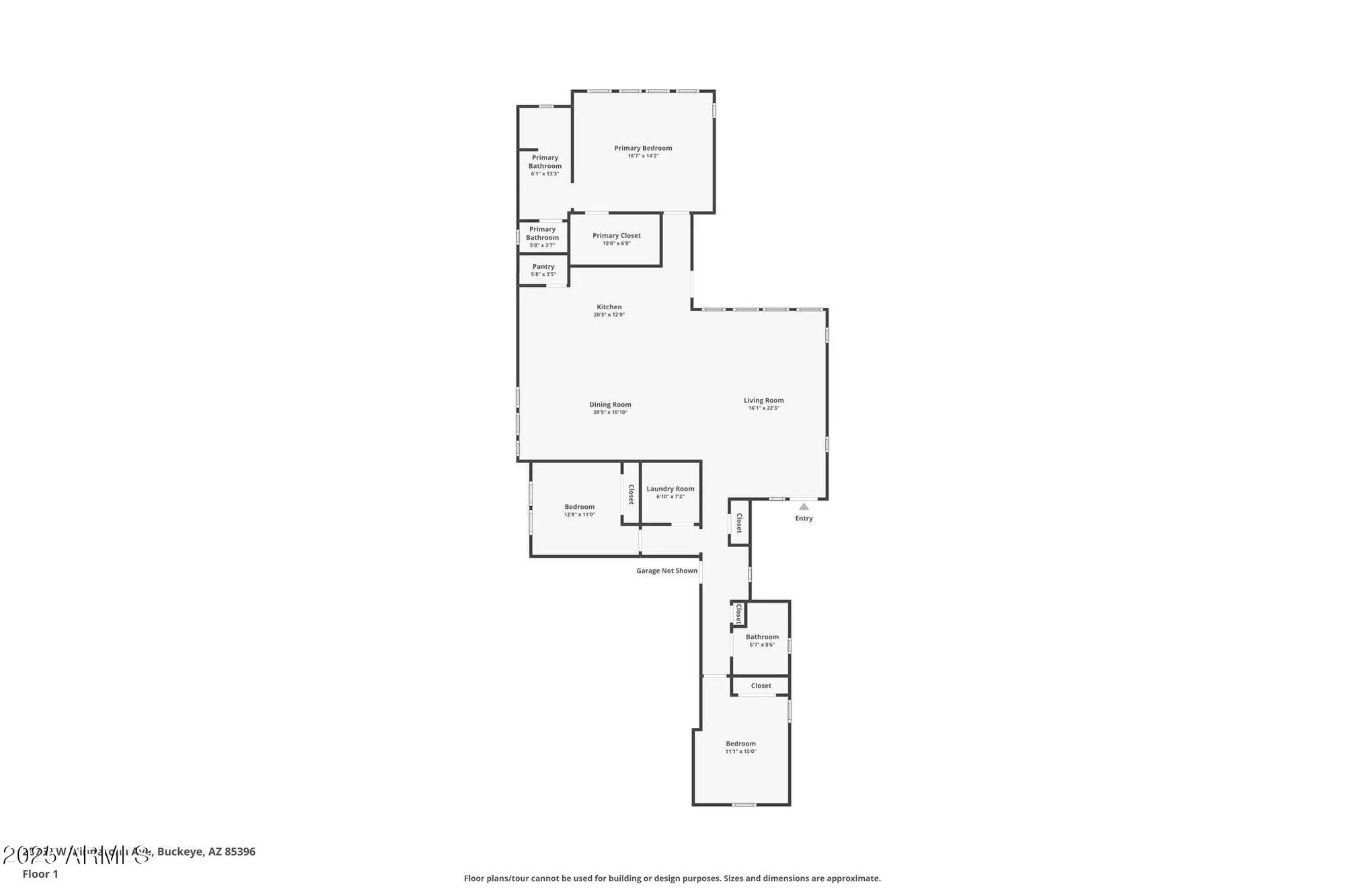 Property Slideshow image 7 of 72 | 20760 w minnezona ave, Buckeye, AZ, 85396