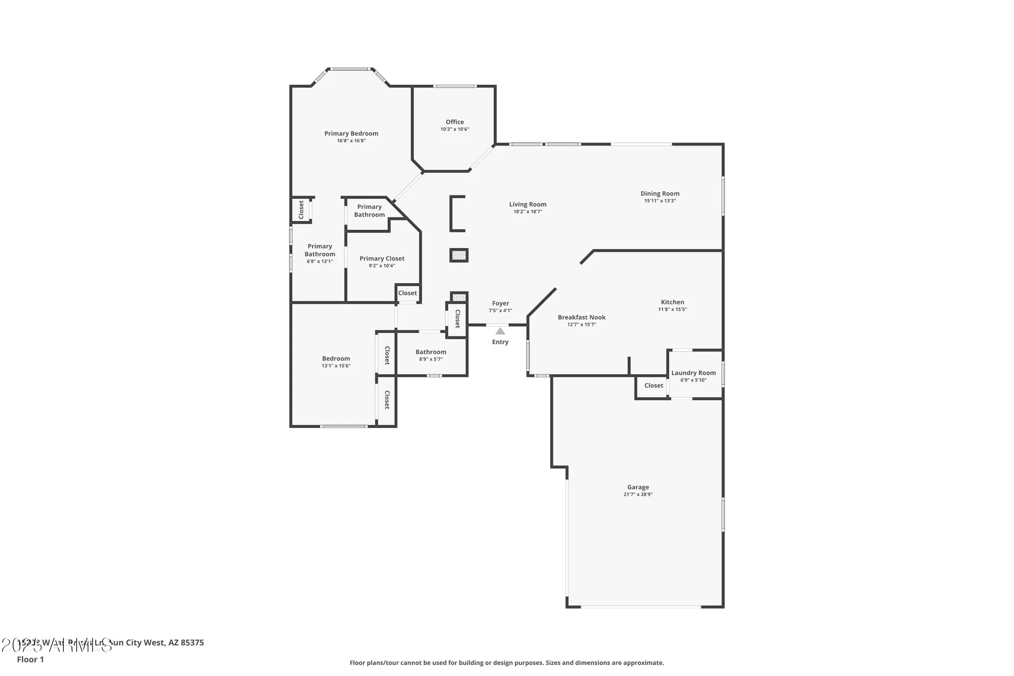 Property Slideshow image 56 of 56 | 15208 w las brizas ln, Sun City West, AZ, 85375