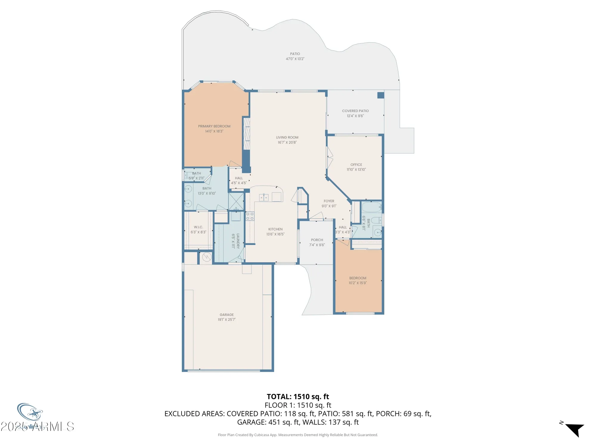 Property Slideshow image 33 of 35 | 3469 n 162nd ln, Goodyear, AZ, 85395