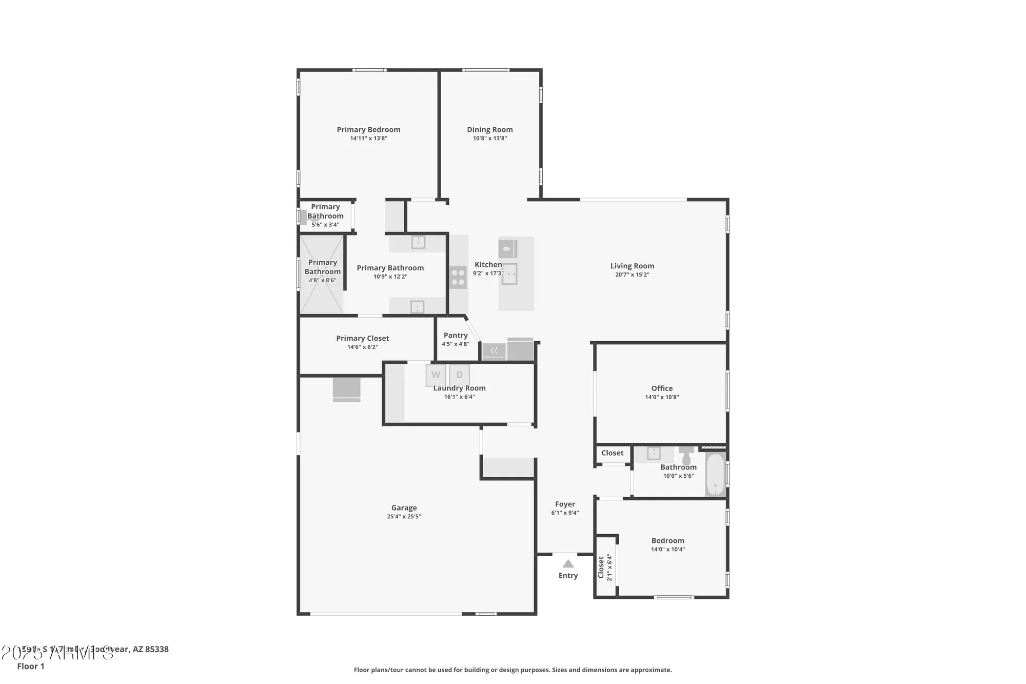 Property Slideshow image 33 of 33 | 15916 s 177th dr, Goodyear, AZ, 85338