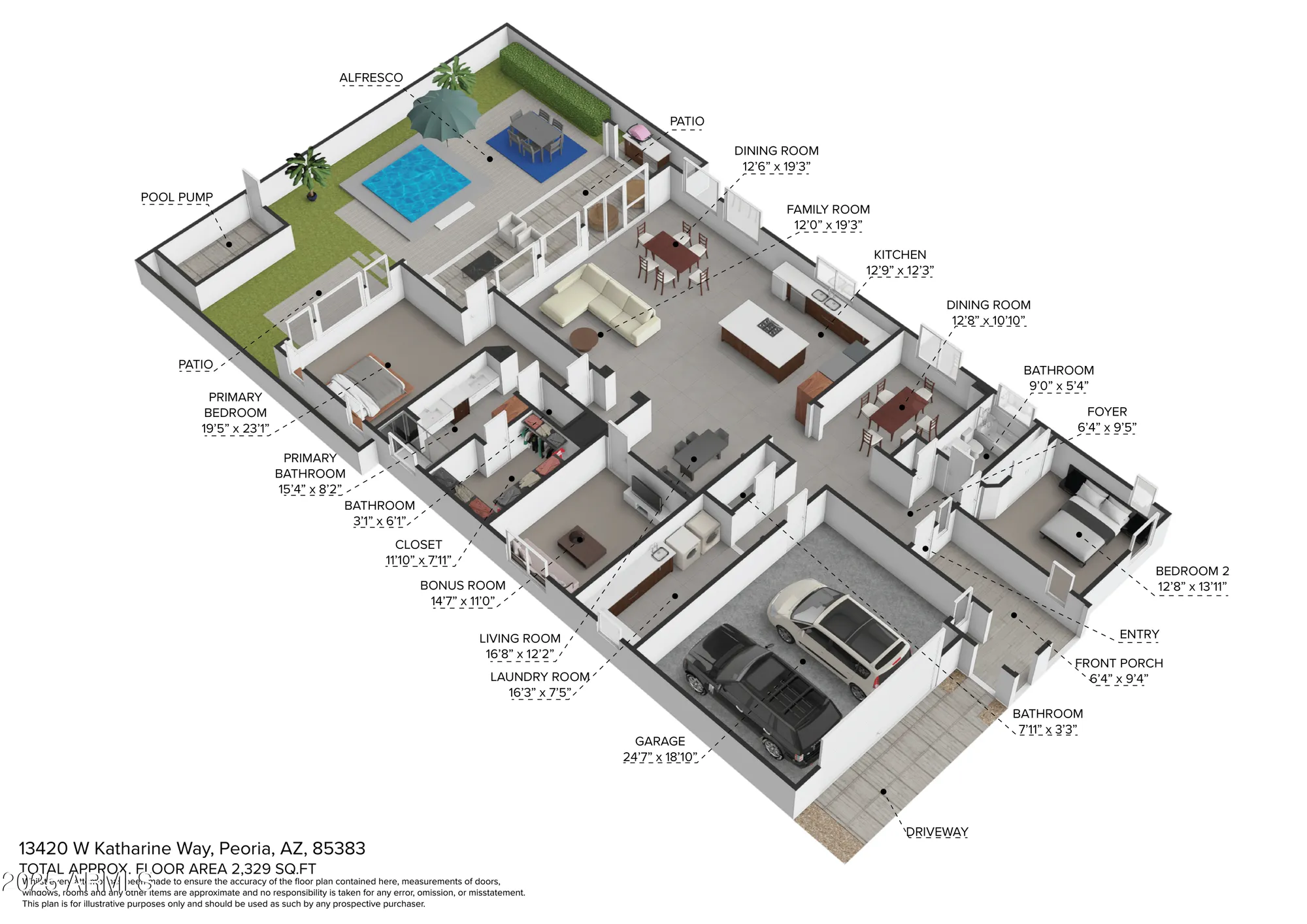 Property Slideshow image 75 of 75 | 13420 w katharine way, Peoria, AZ, 85383