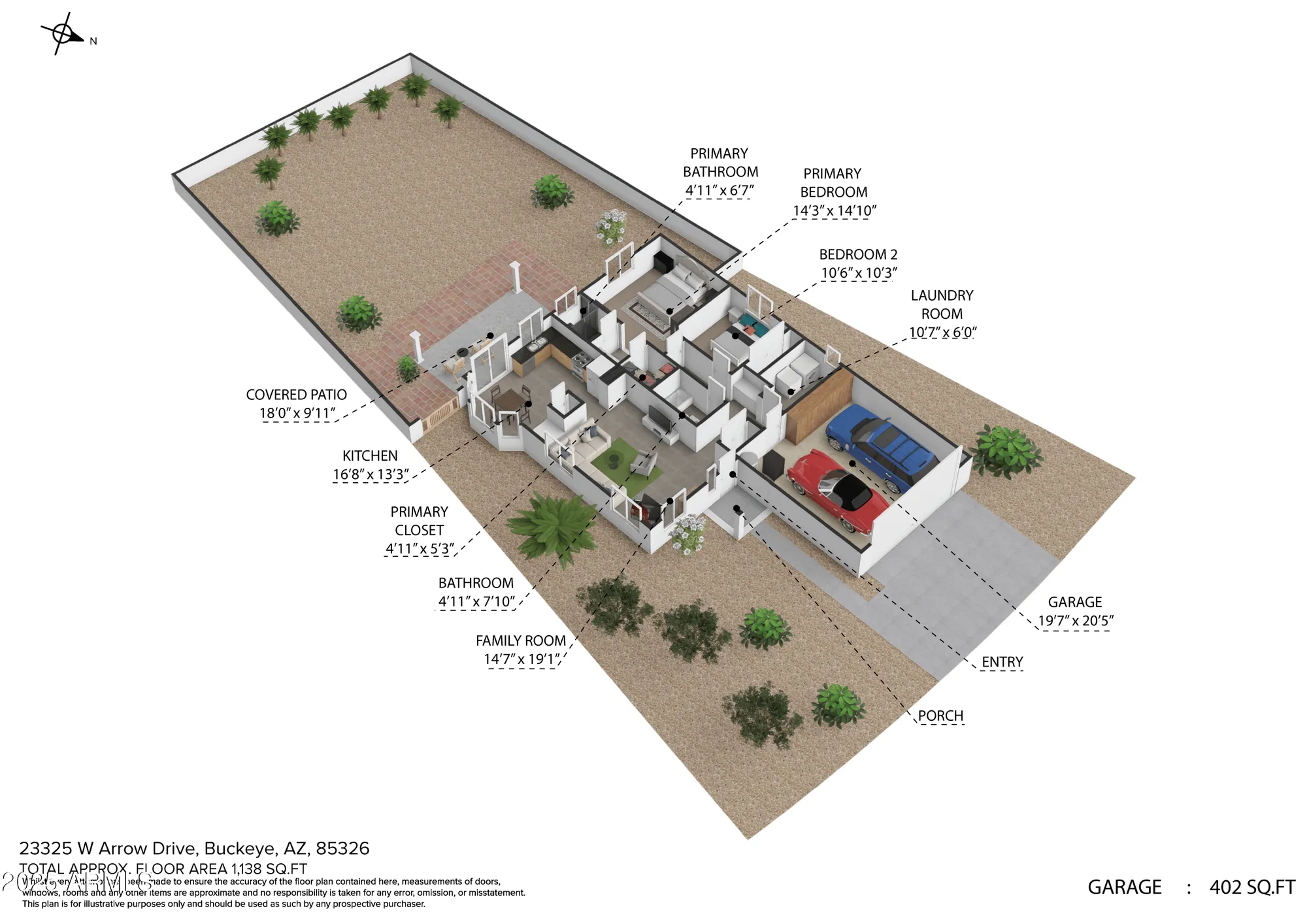 Property Slideshow image 46 of 47 | 23325 w arrow dr, Buckeye, AZ, 85326