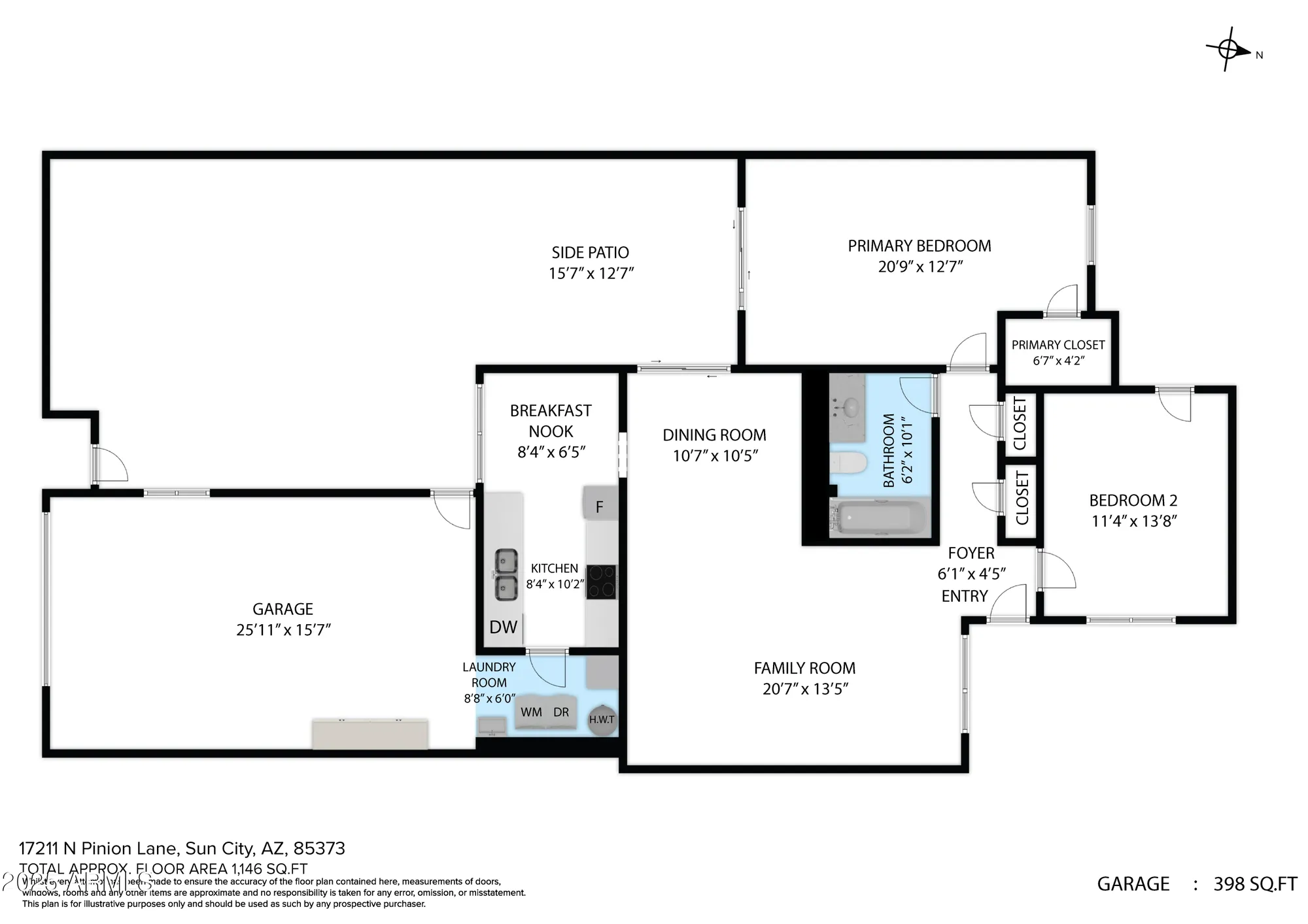 Property Slideshow image 42 of 42 | 17211 n pinion ln, Sun City, AZ, 85373