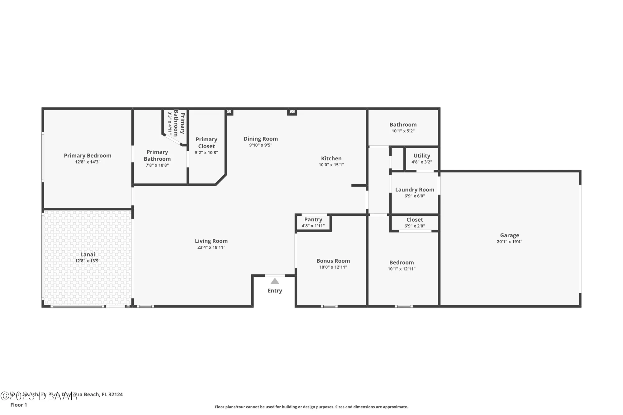 Property Slideshow image 98 of 98 | 614 landshark blvd, Daytona Beach, FL, 32124