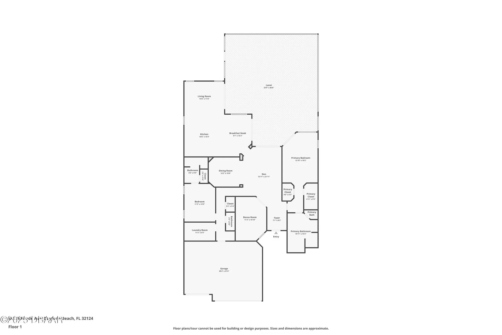 Property Slideshow image 125 of 126 | 842 attitude ave, Daytona Beach, FL, 32124