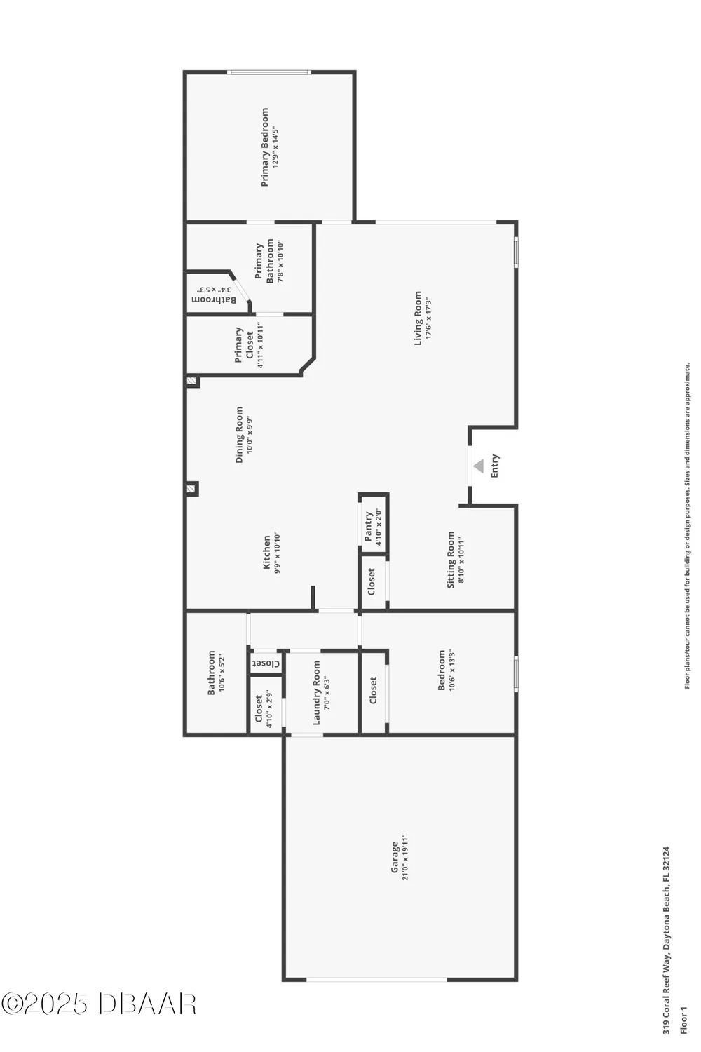 Property Slideshow image 102 of 103 | 319 coral reef way, Daytona Beach, FL, 32124