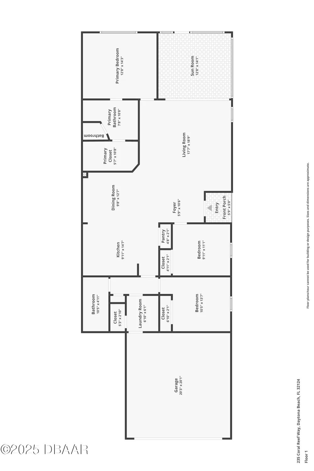 Property Slideshow image 91 of 92 | 235 coral reef way, Daytona Beach, FL, 32124