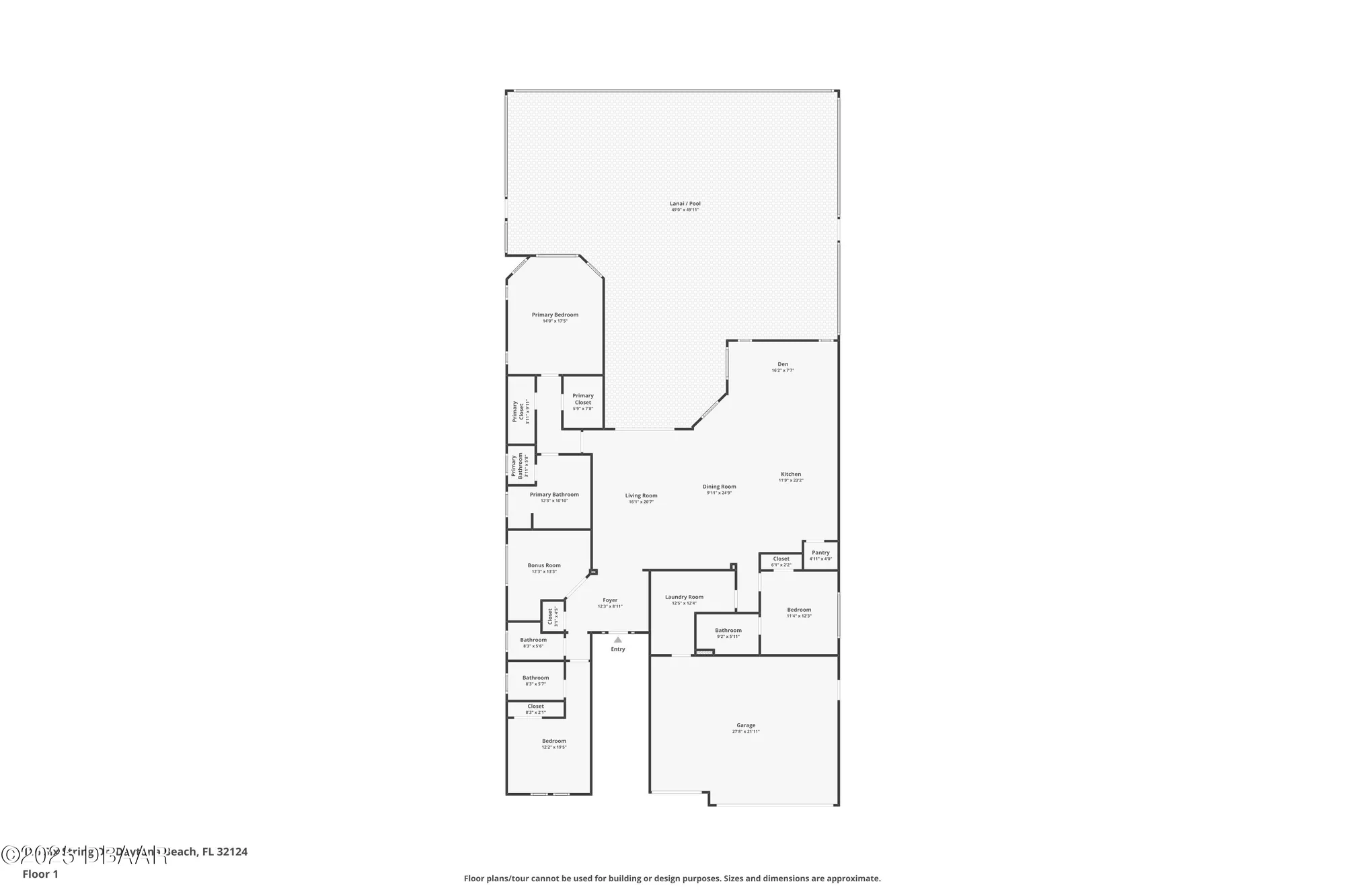 Property Slideshow image 117 of 117 | 116 six string dr, Daytona Beach, FL, 32124