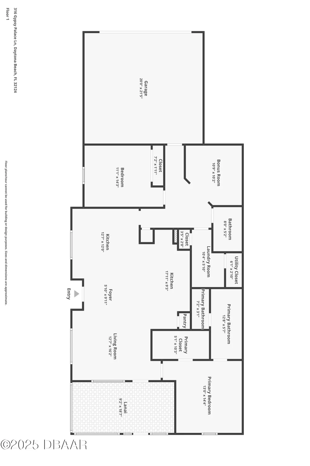 Property Slideshow image 89 of 90 | 316 gypsy palace ln, Daytona Beach, FL, 32124