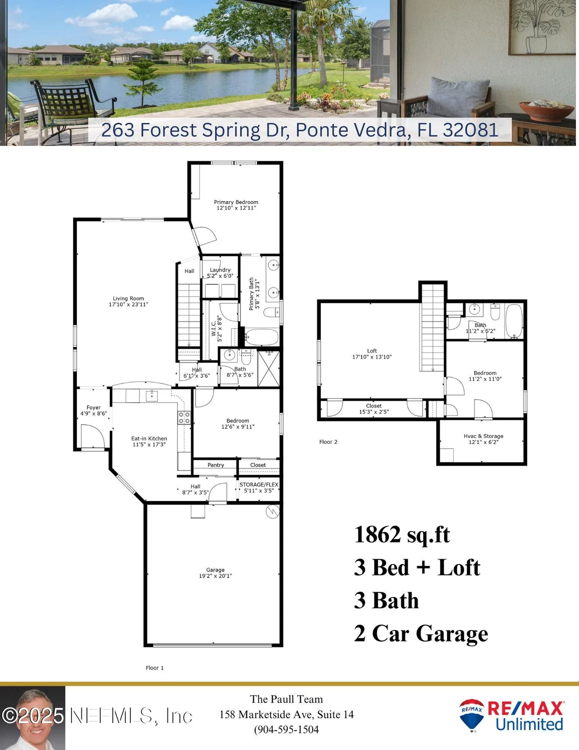 Property Slideshow image 34 of 75 | 263 forest spring dr, Ponte Vedra, FL, 32081