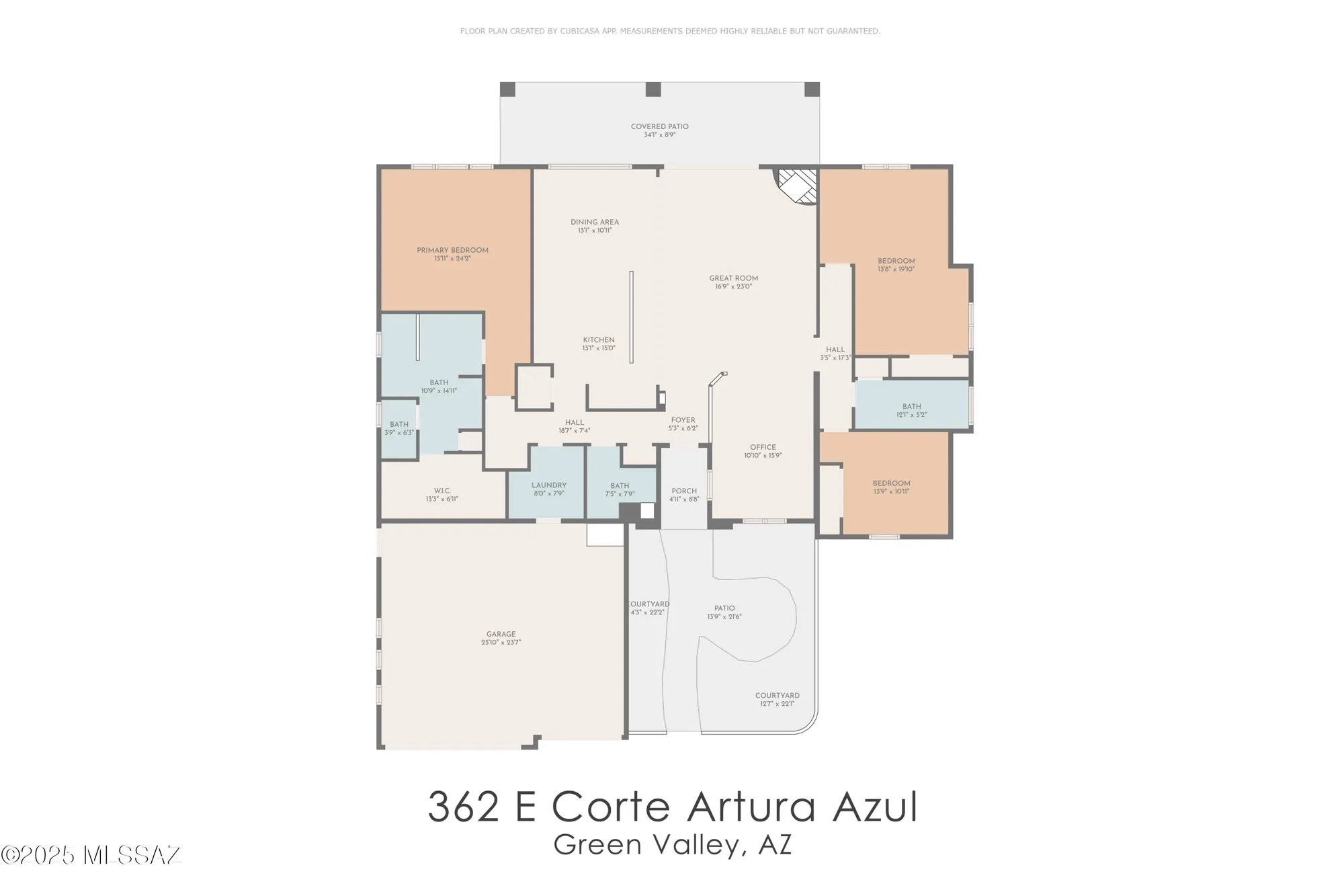 Property Slideshow image 50 of 50 | 362 e corte artura azul, Green Valley, AZ, 85614