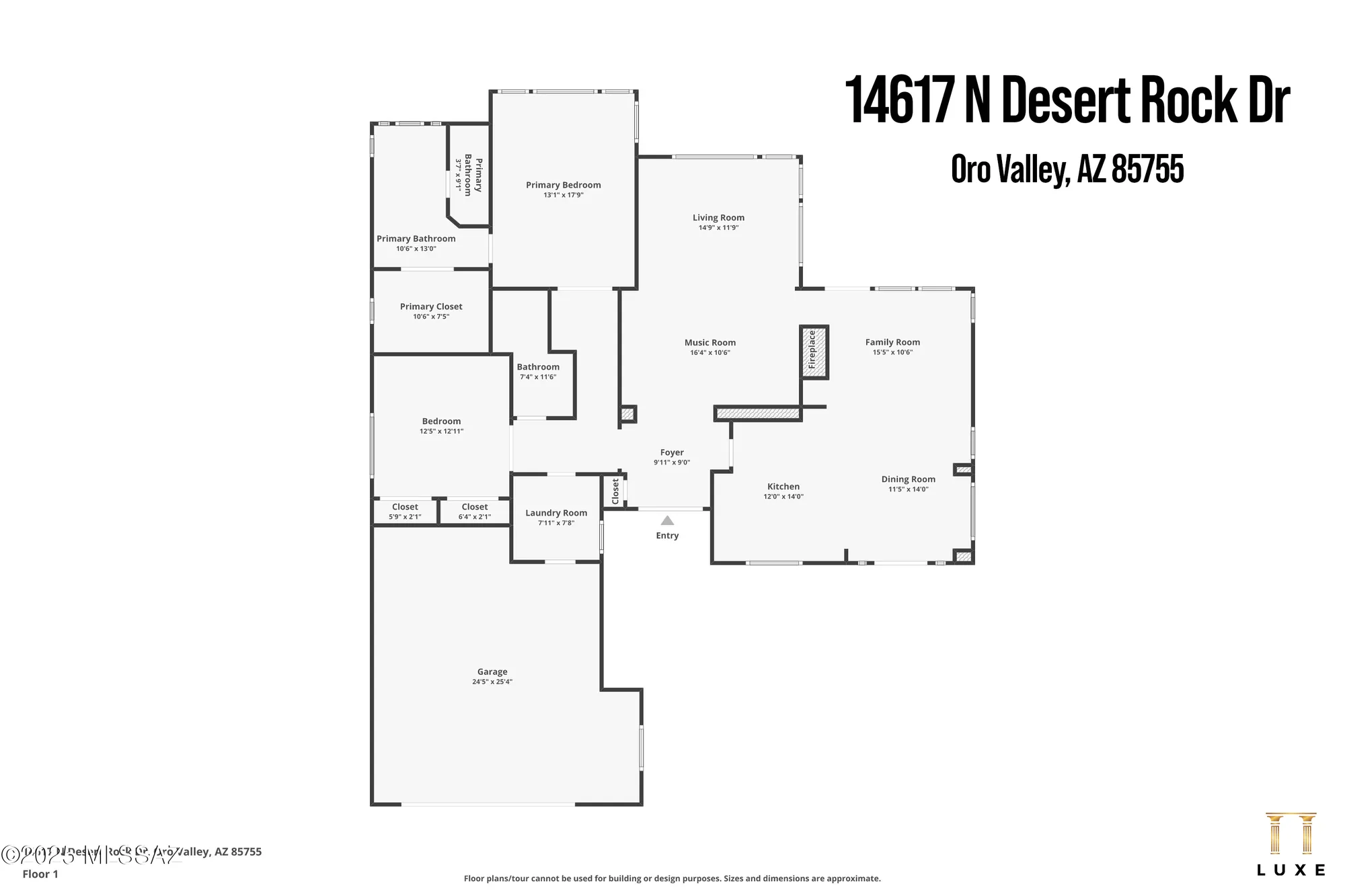 Property Slideshow image 49 of 49 | 14617 n desert rock dr, Oro Valley, AZ, 85755