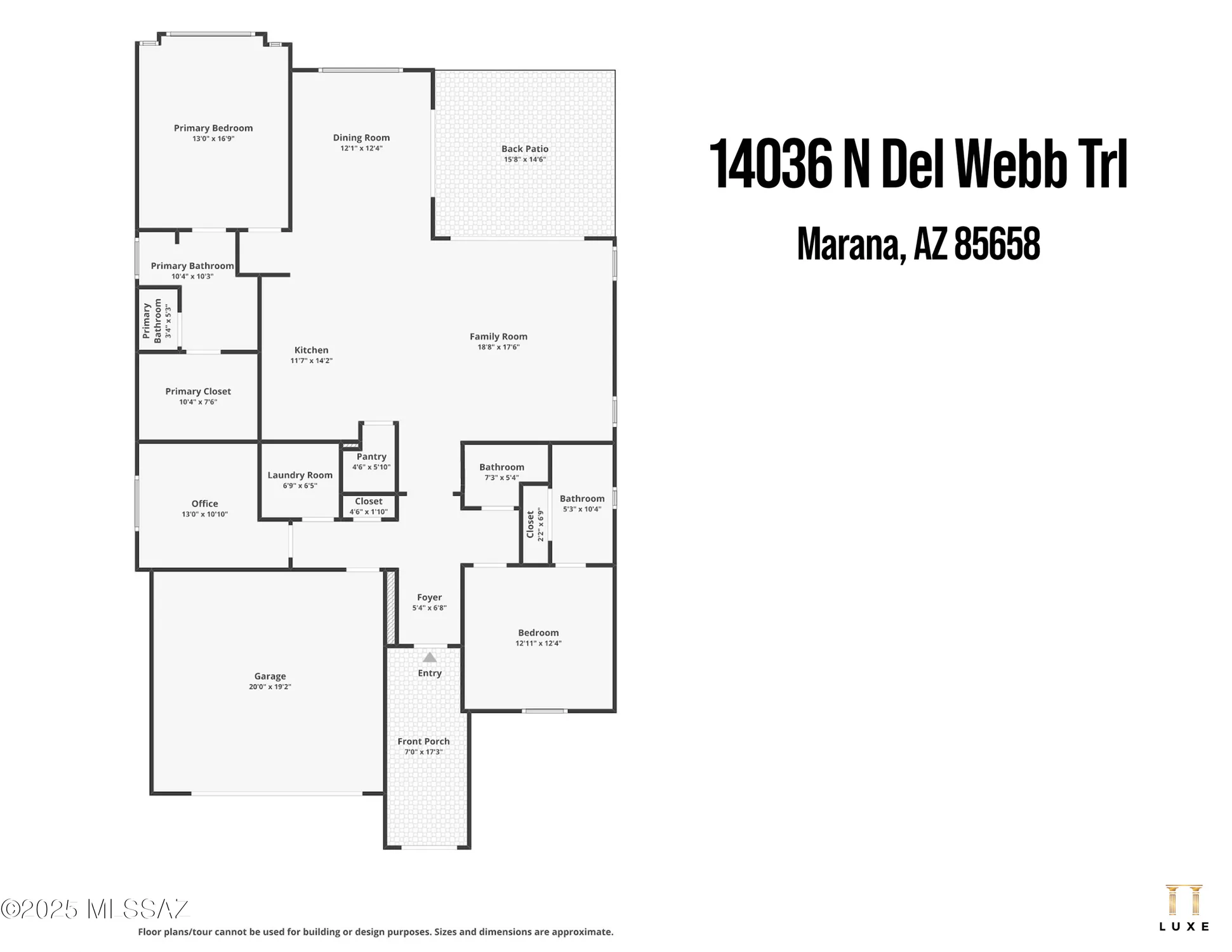 Property Slideshow image 29 of 29 | 14036 n del webb trl, Marana, AZ, 85658