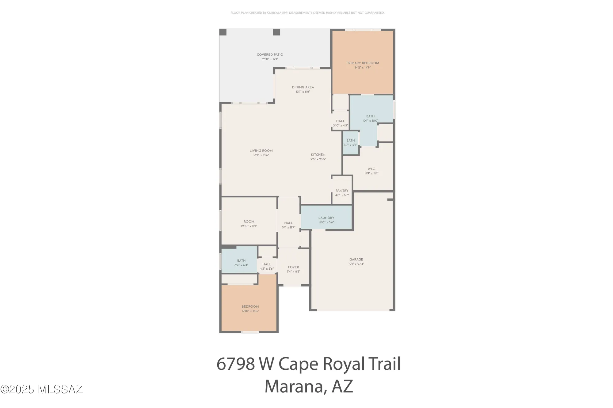Property Slideshow image 40 of 40 | 6798 w cape royal trl, Marana, AZ, 85658