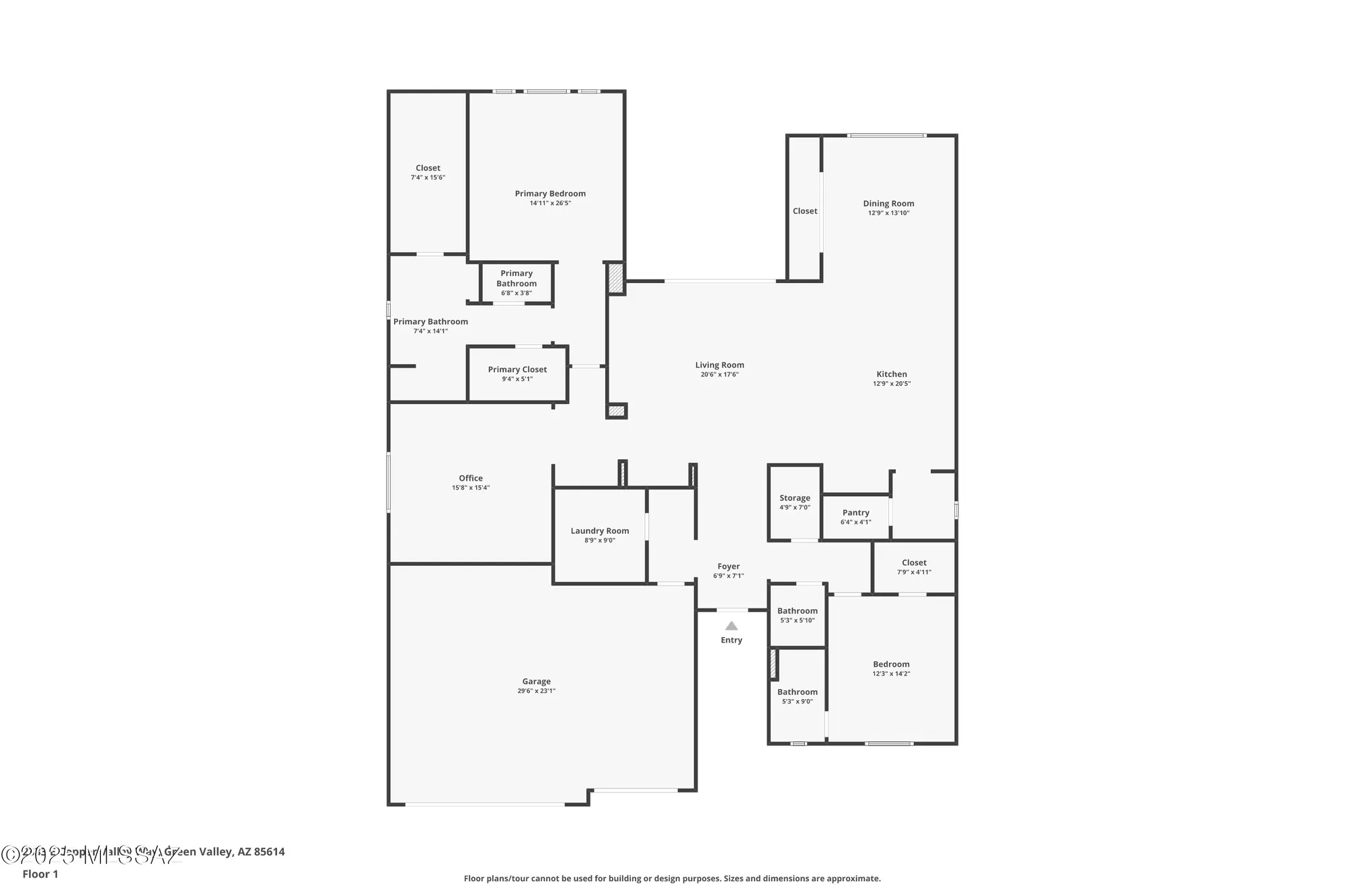 Property Slideshow image 51 of 51 | 2333 e copper valley way, Green Valley, AZ, 85614