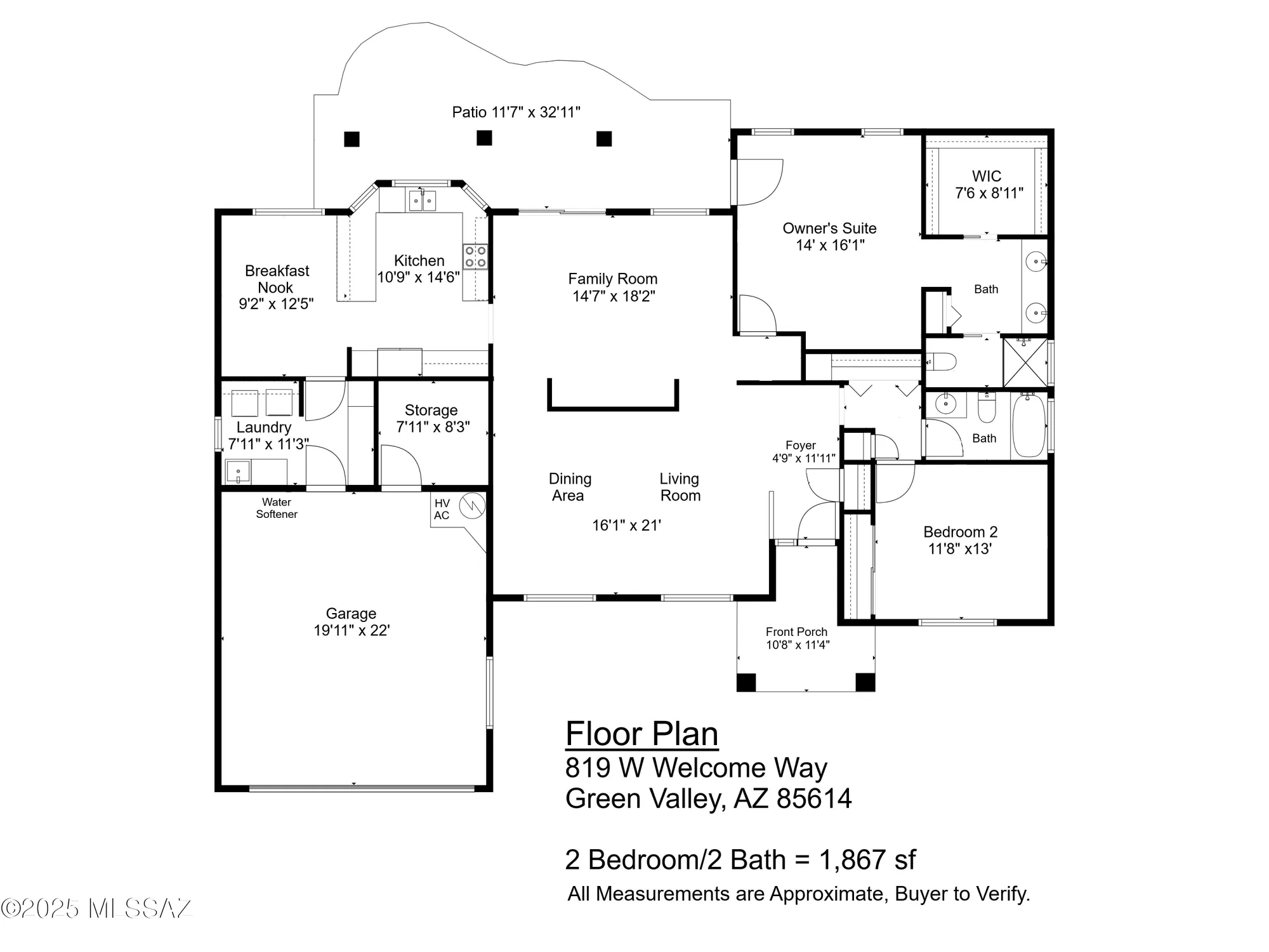Property Slideshow image 51 of 51 | 819 w welcome way, Green Valley, AZ, 85614