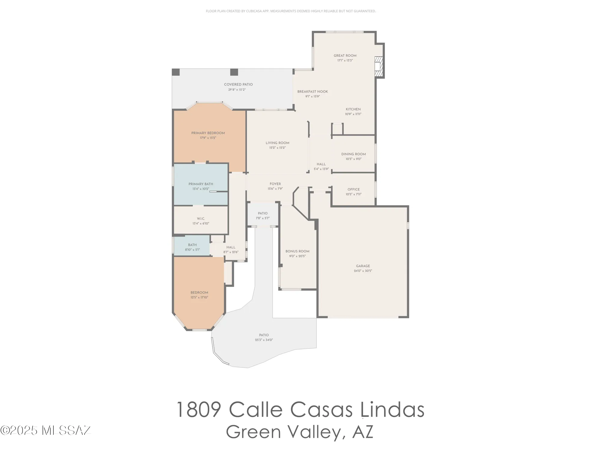 Property Slideshow image 32 of 32 | 1809 w calle casas lindas, Green Valley, AZ, 85622