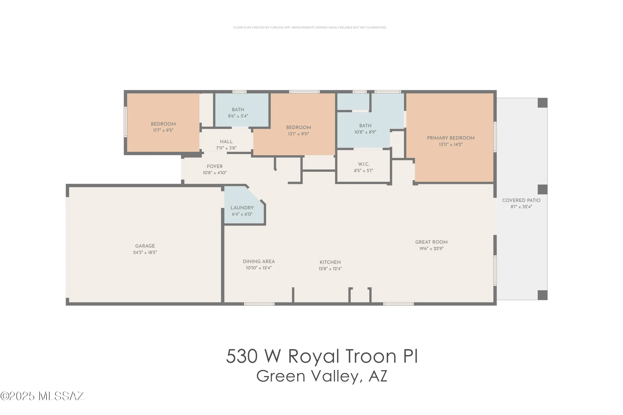 Property Slideshow image 33 of 33 | 530 w royal troon pl, Green Valley, AZ, 85614