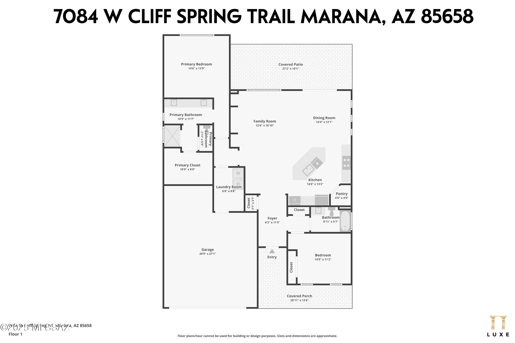 Property Slideshow image 51 of 51 | 7084 w cliff spring trl, Marana, AZ, 85658