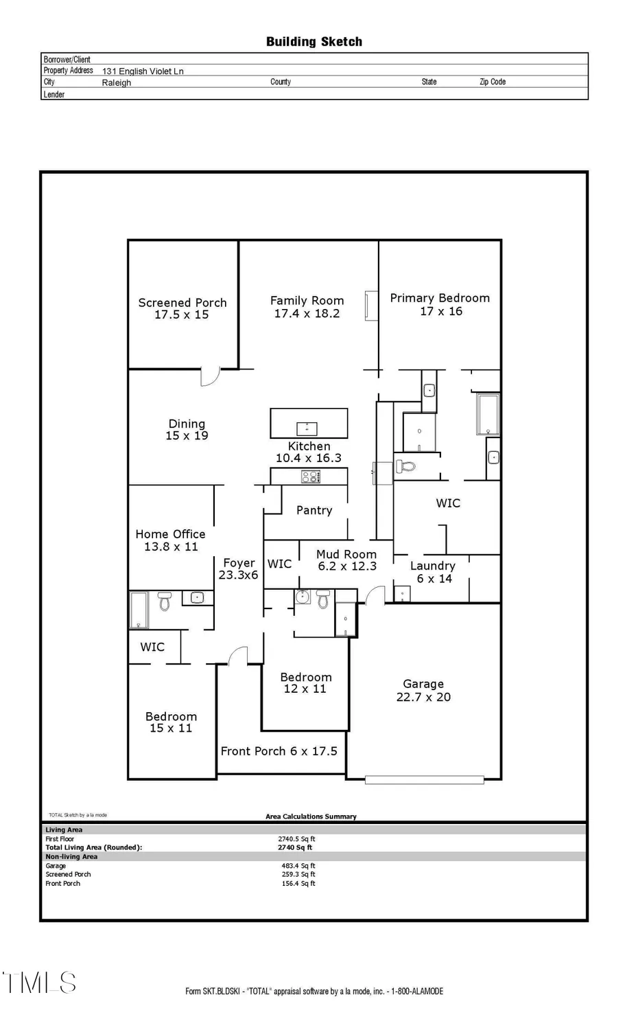Property Slideshow image 40 of 40 | 131 english violet ln, Raleigh, NC, 27610