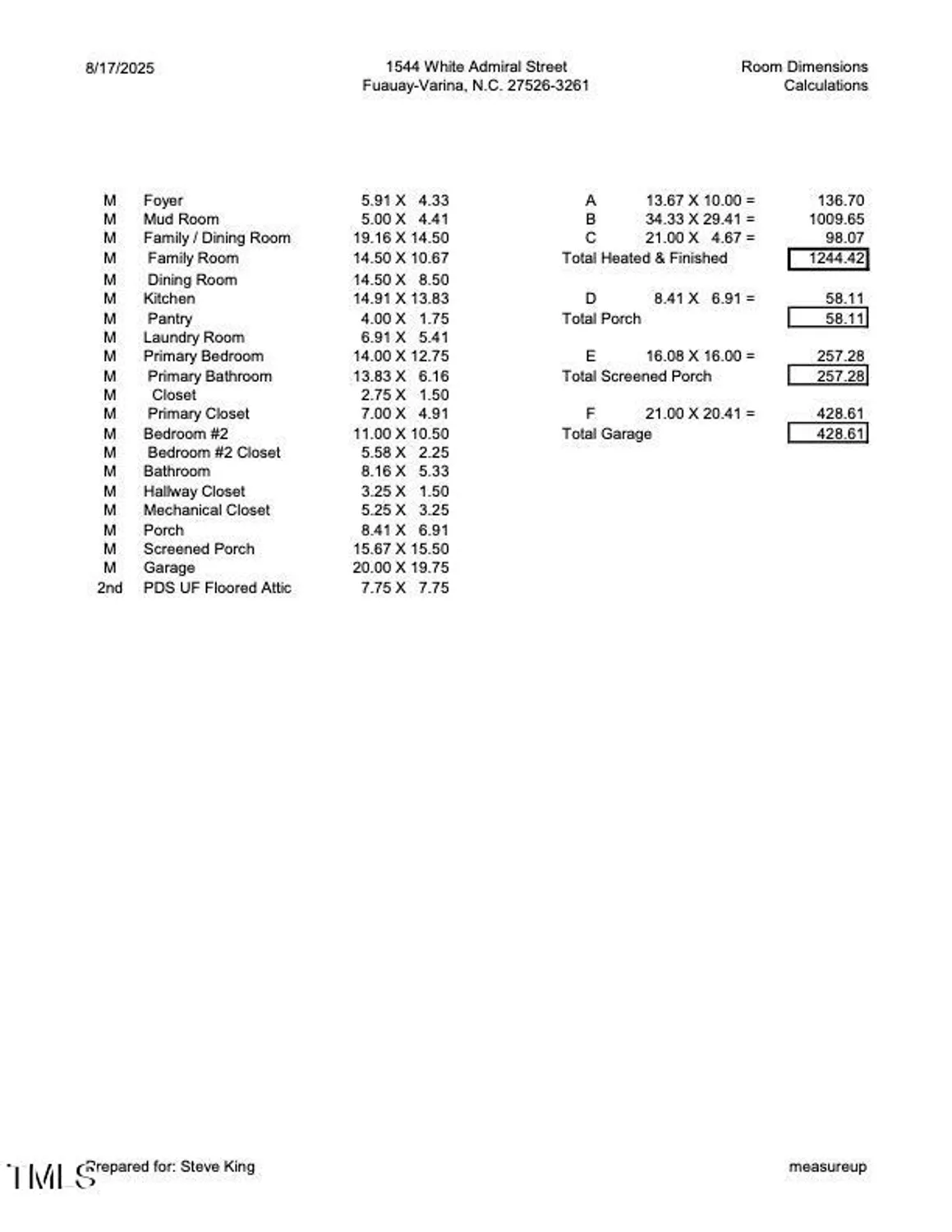 Property Slideshow image 53 of 56 | 1544 white admiral st, Fuquay Varina, NC, 27526