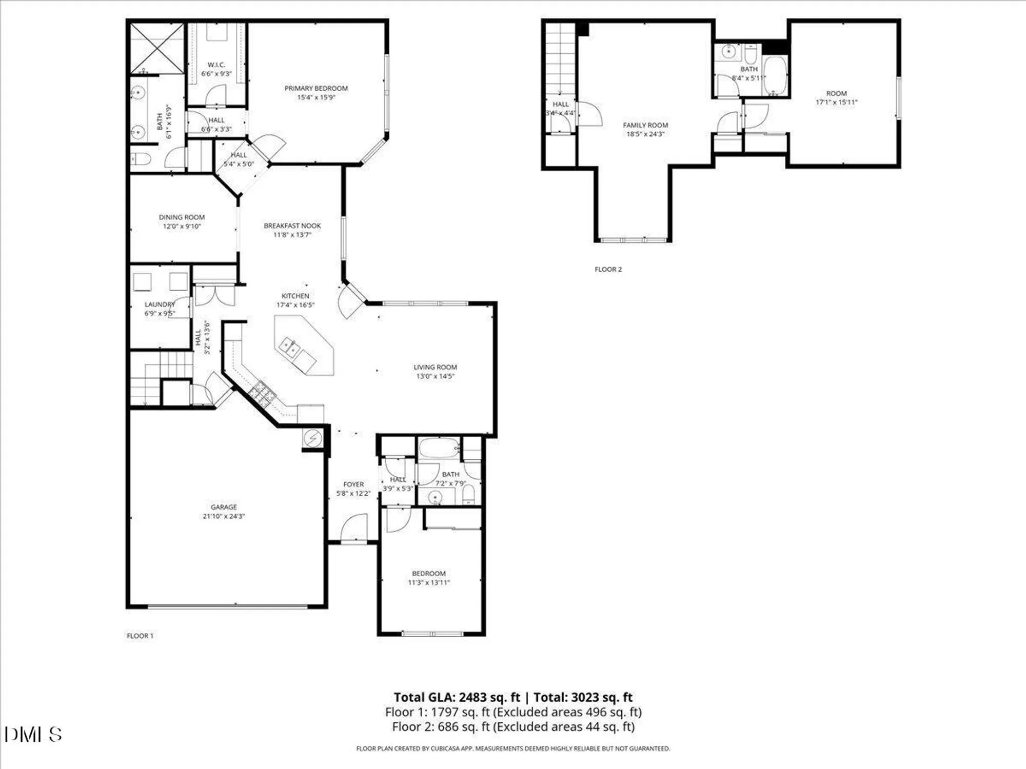 Property Slideshow image 62 of 64 | 609 crooked pine dr, Cary, NC, 27519
