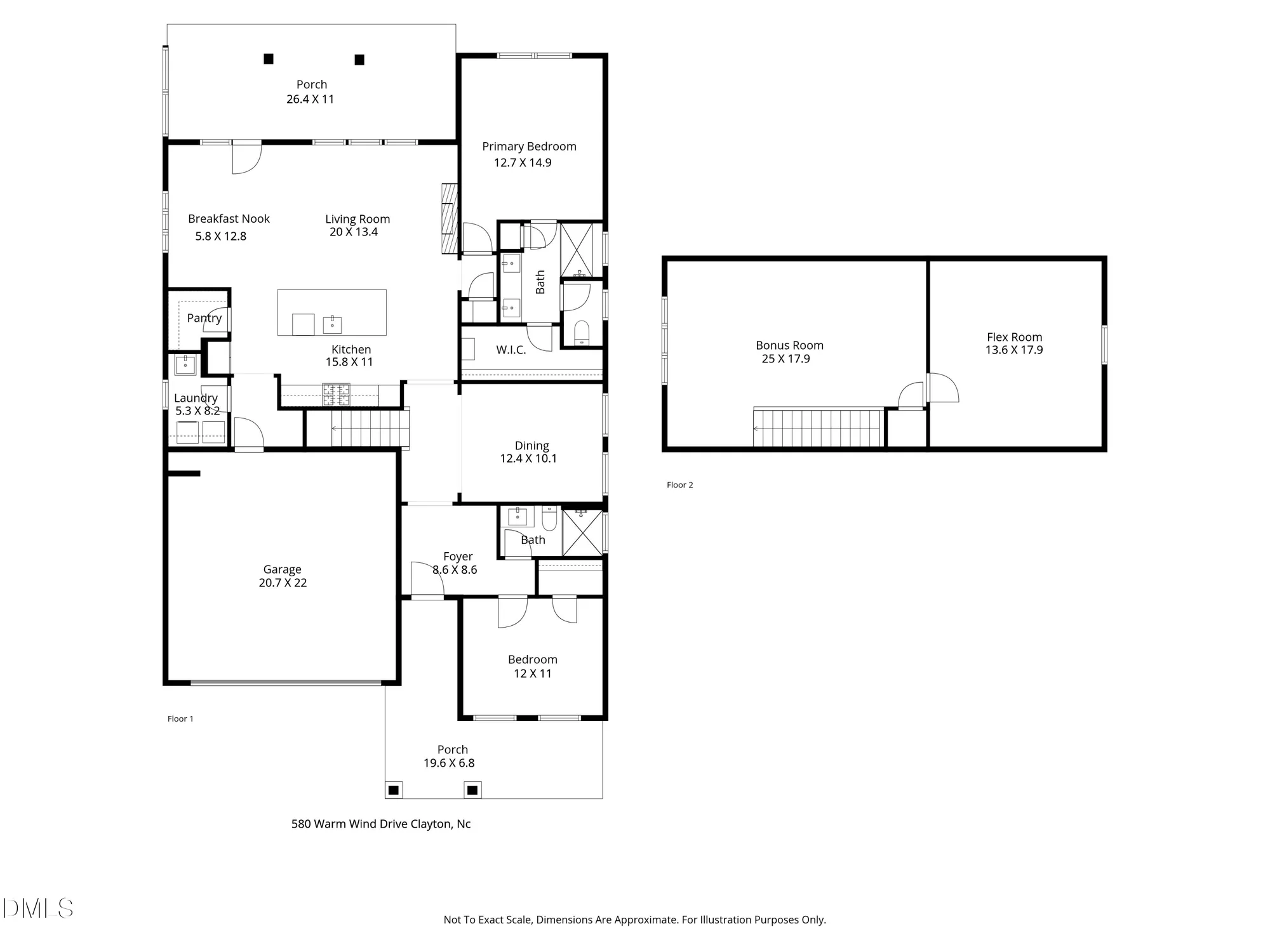 Property Slideshow image 41 of 42 | 580 warm wind dr, Clayton, NC, 27527