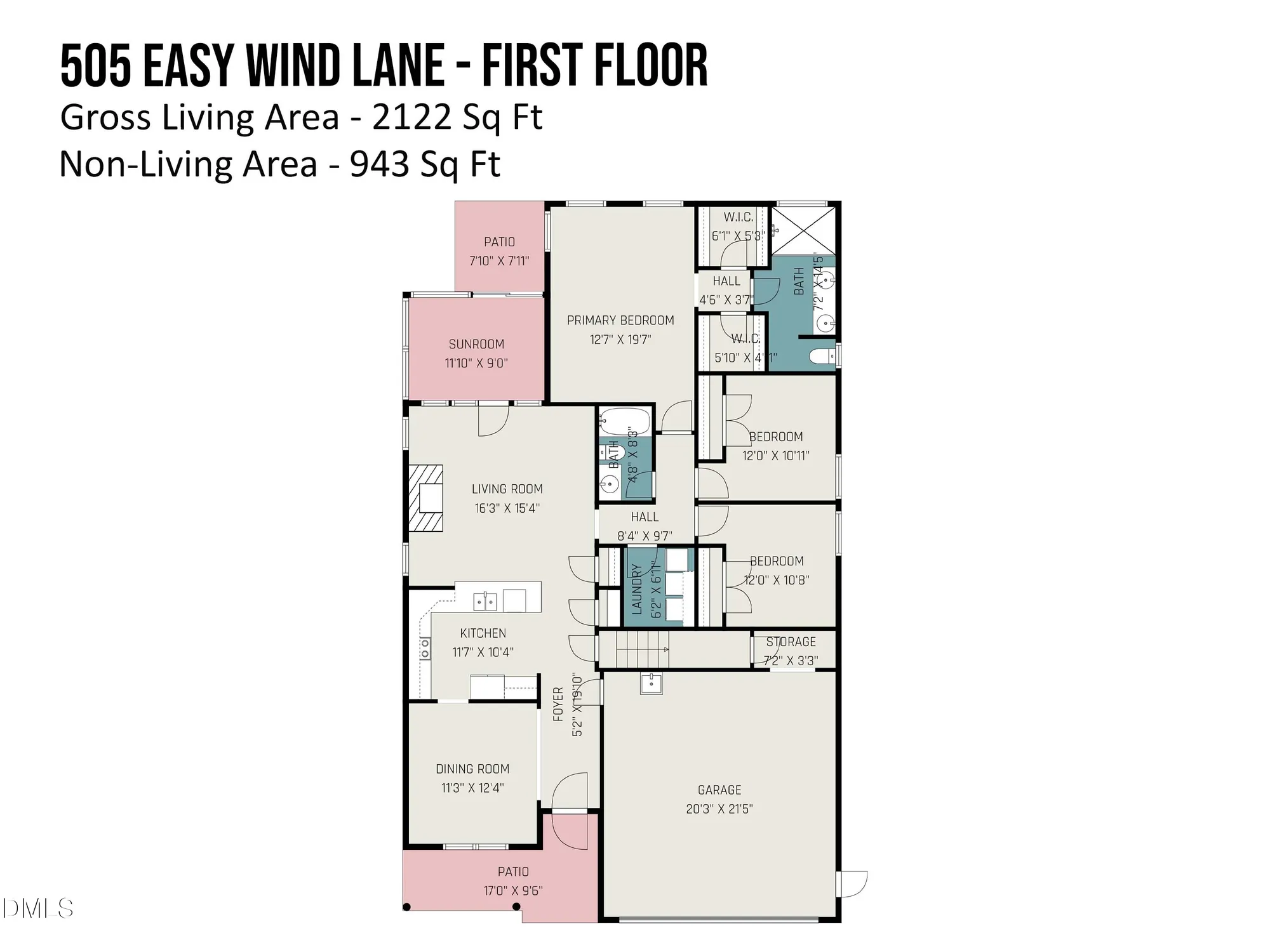 Property Slideshow image 37 of 38 | 505 easy wind ln, Garner, NC, 27529