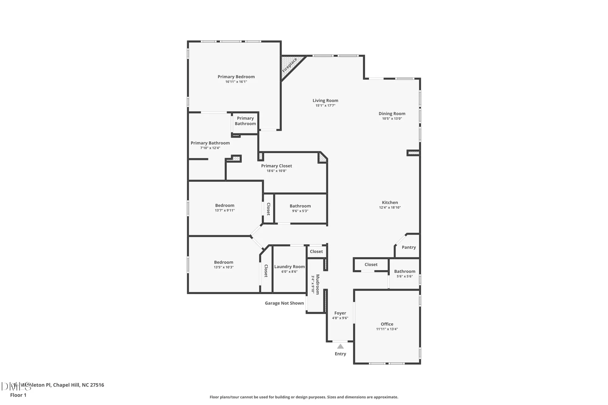 Property Slideshow image 63 of 63 | 616 middleton pl, Chapel Hill, NC, 27516