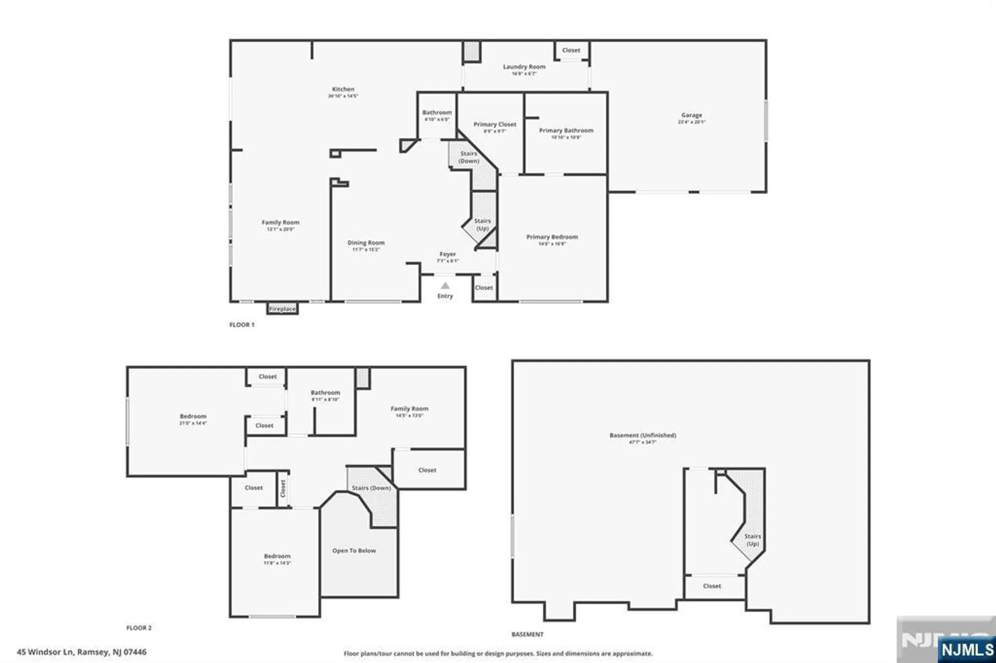 Property Slideshow image 36 of 38 | 45 windsor ln, Ramsey, NJ, 07446