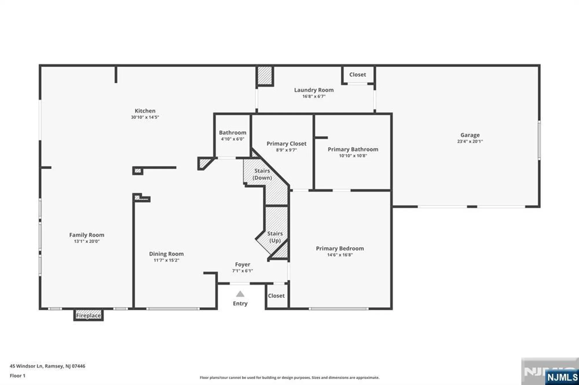 Property Slideshow image 37 of 38 | 45 windsor ln, Ramsey, NJ, 07446