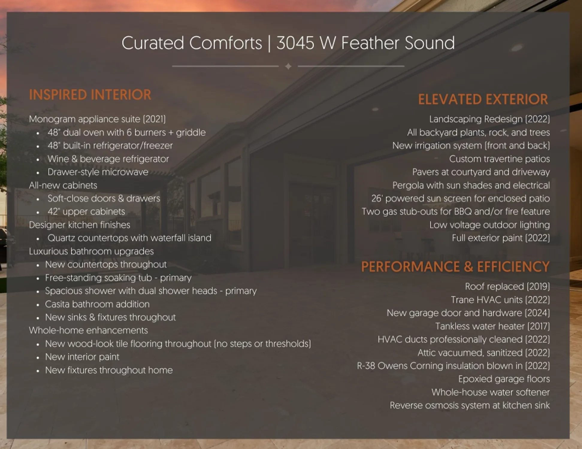 Property Slideshow image 110 of 111 | 3045 w feather sound dr, Anthem, AZ, 85086