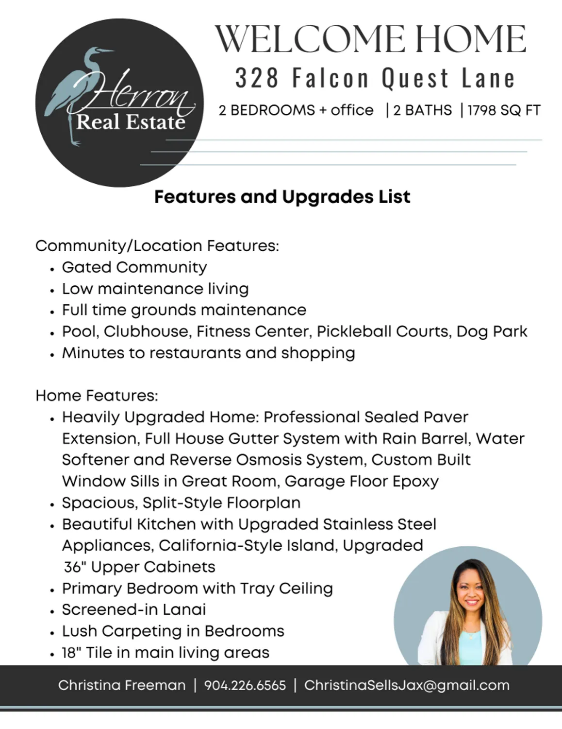 Property Slideshow image 43 of 47 | 328 falcon quest ln, St Augustine, FL, 32095