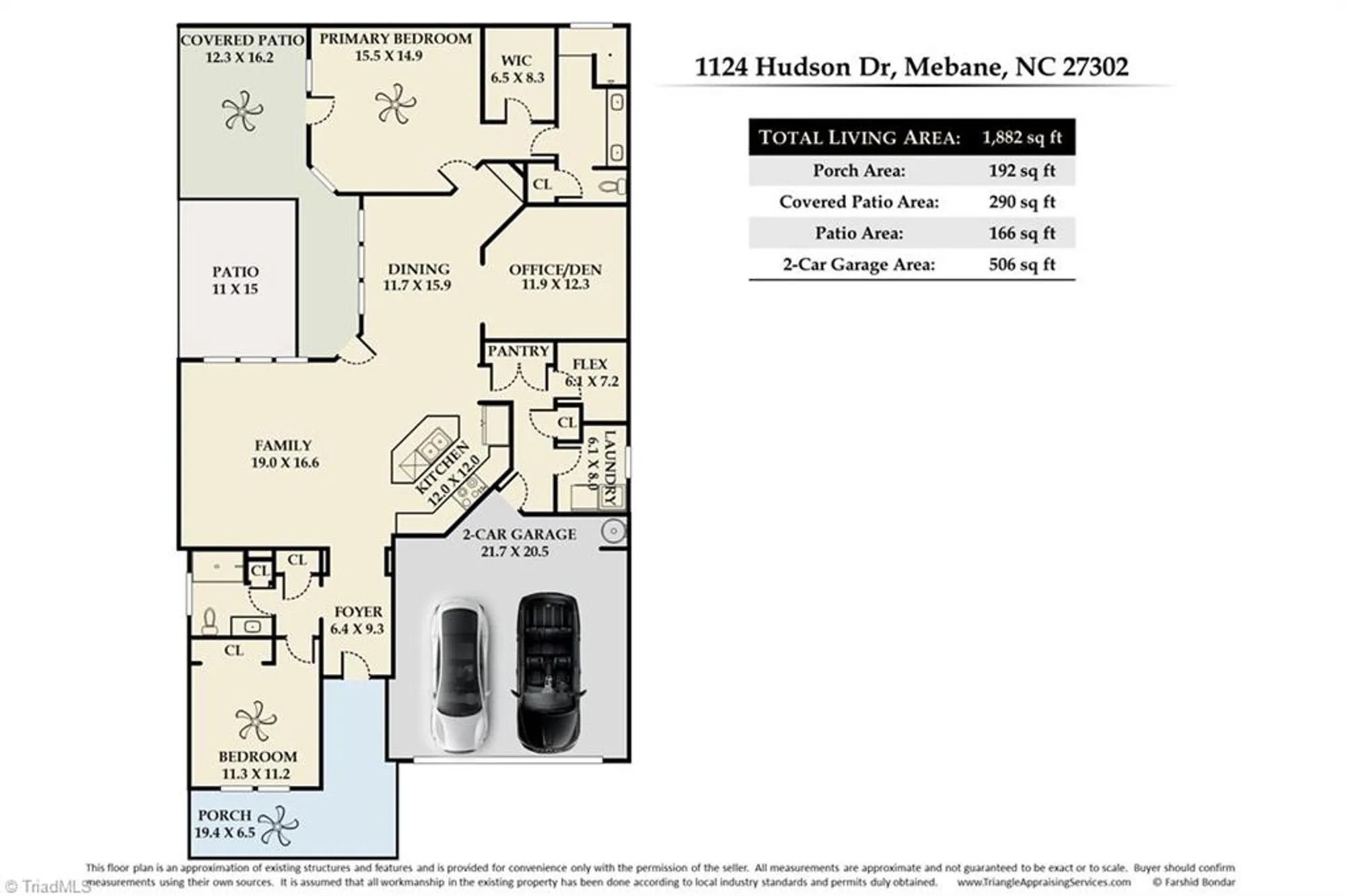 Property Slideshow image 26 of 36 | 1124 hudson dr, Mebane, NC, 27302