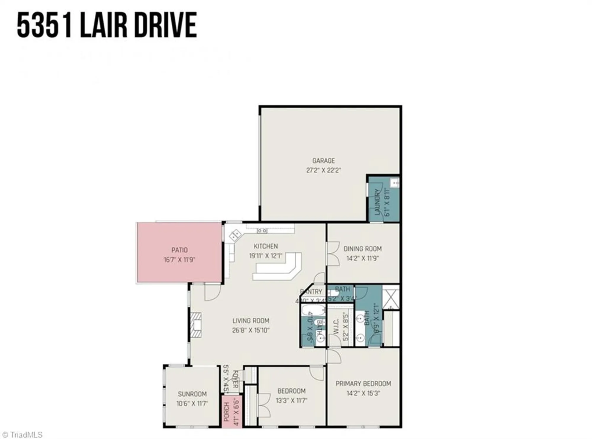 Property Slideshow image 19 of 19 | 5351 lair dr, Greensboro, NC, 27407