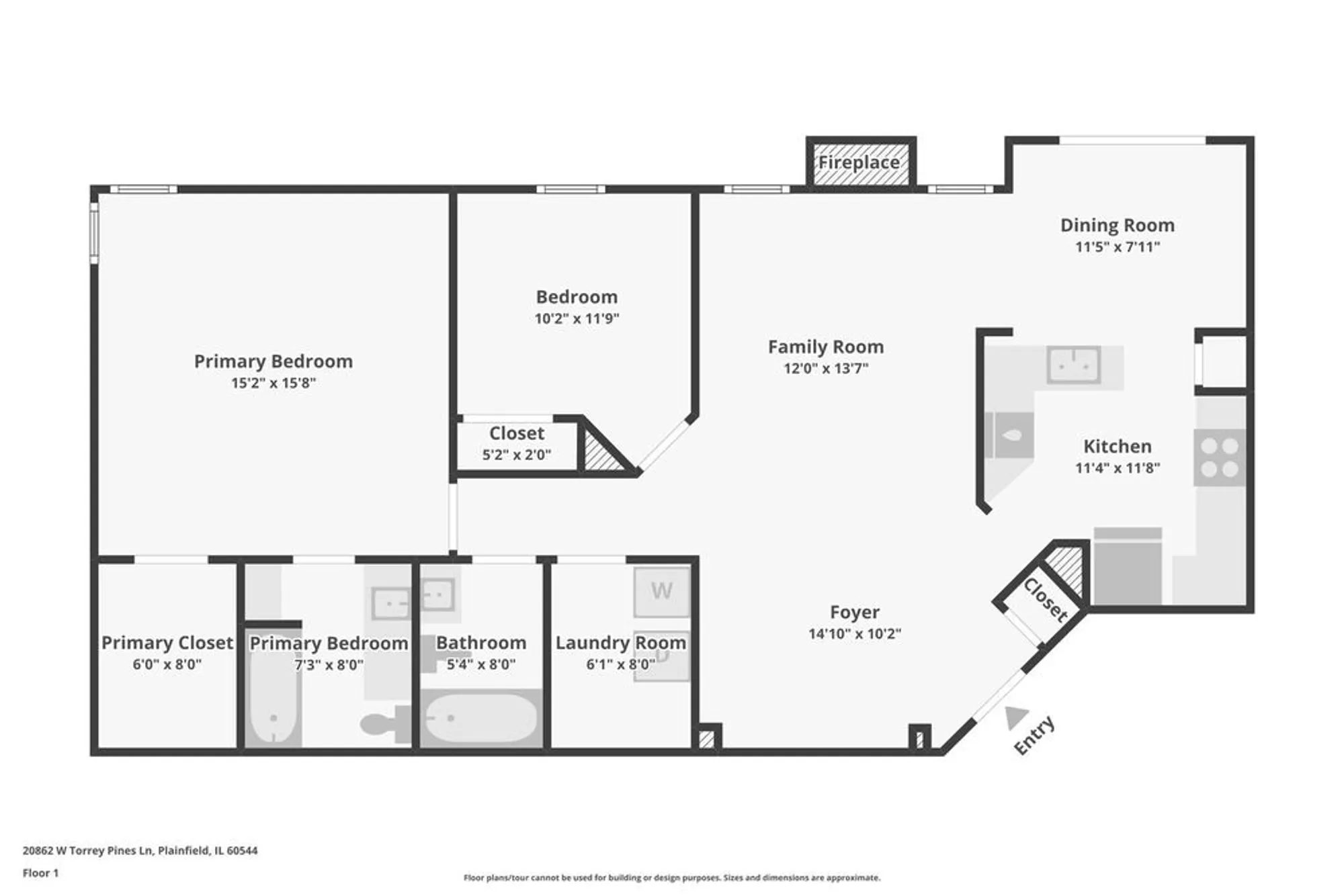 Property Slideshow image 20 of 20 | 20862 w torrey pines apt 1b, Plainfield, IL, 60544