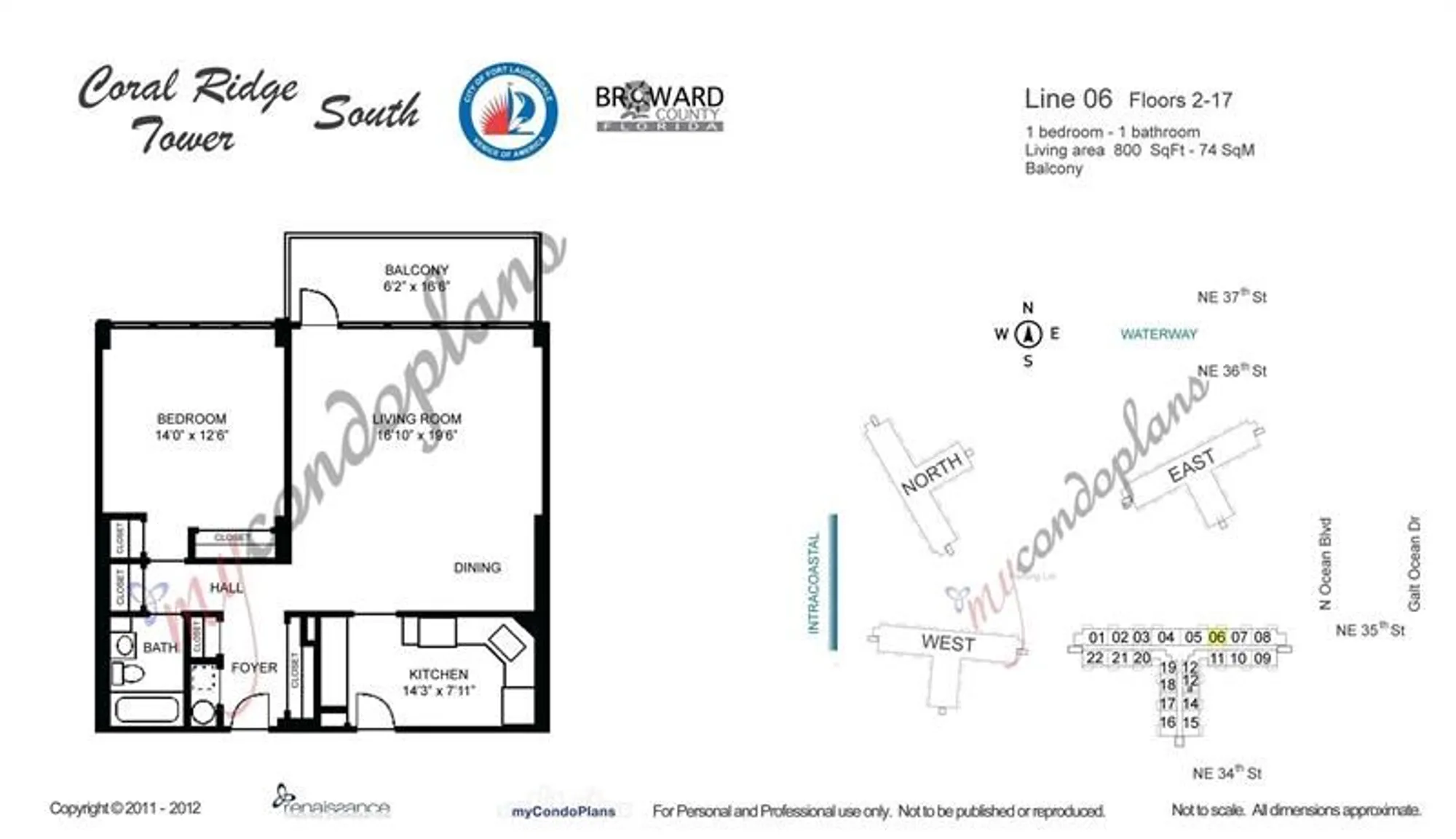 Property Slideshow image 26 of 50 | 3333 ne 34th st 1006, Fort Lauderdale, FL, 33308