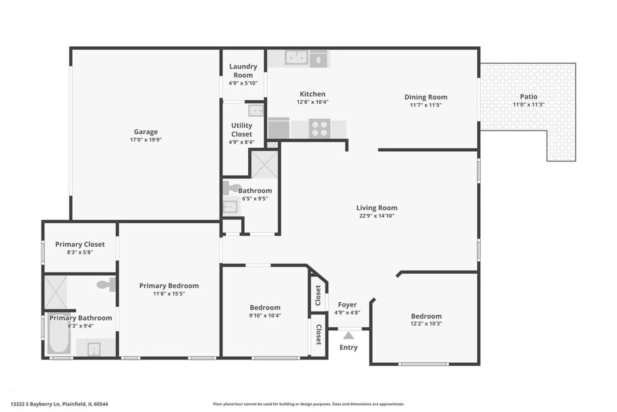 Property Slideshow image 38 of 38 | 13322 s bayberry ln, Plainfield, IL, 60544