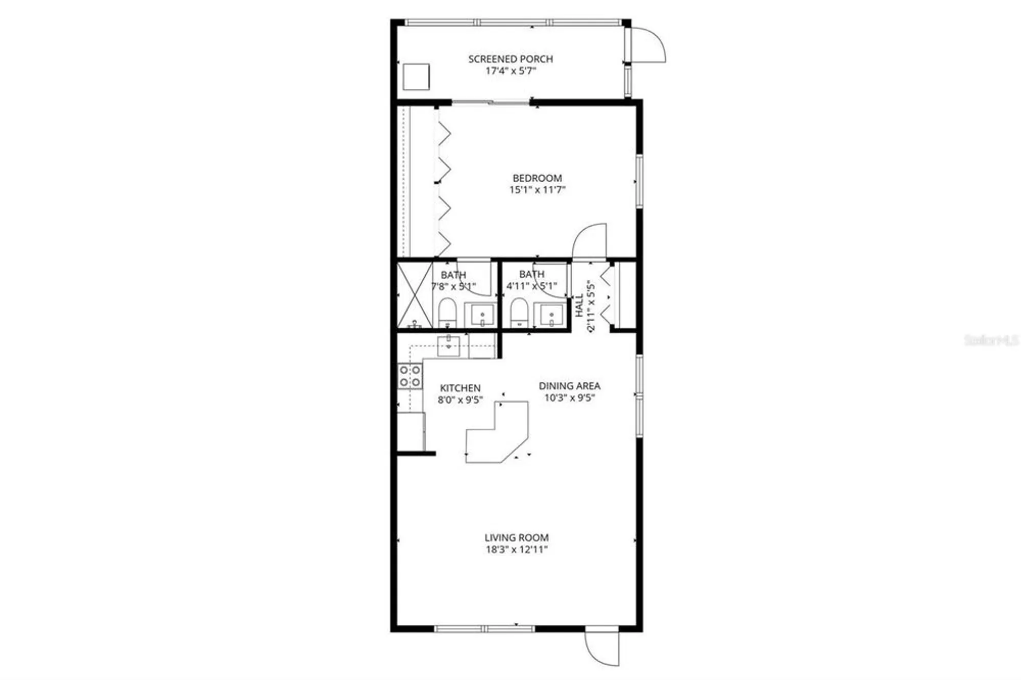 Property Slideshow image 4 of 33 | 201 bedford trl apt 123, Sun City Center, FL, 33573