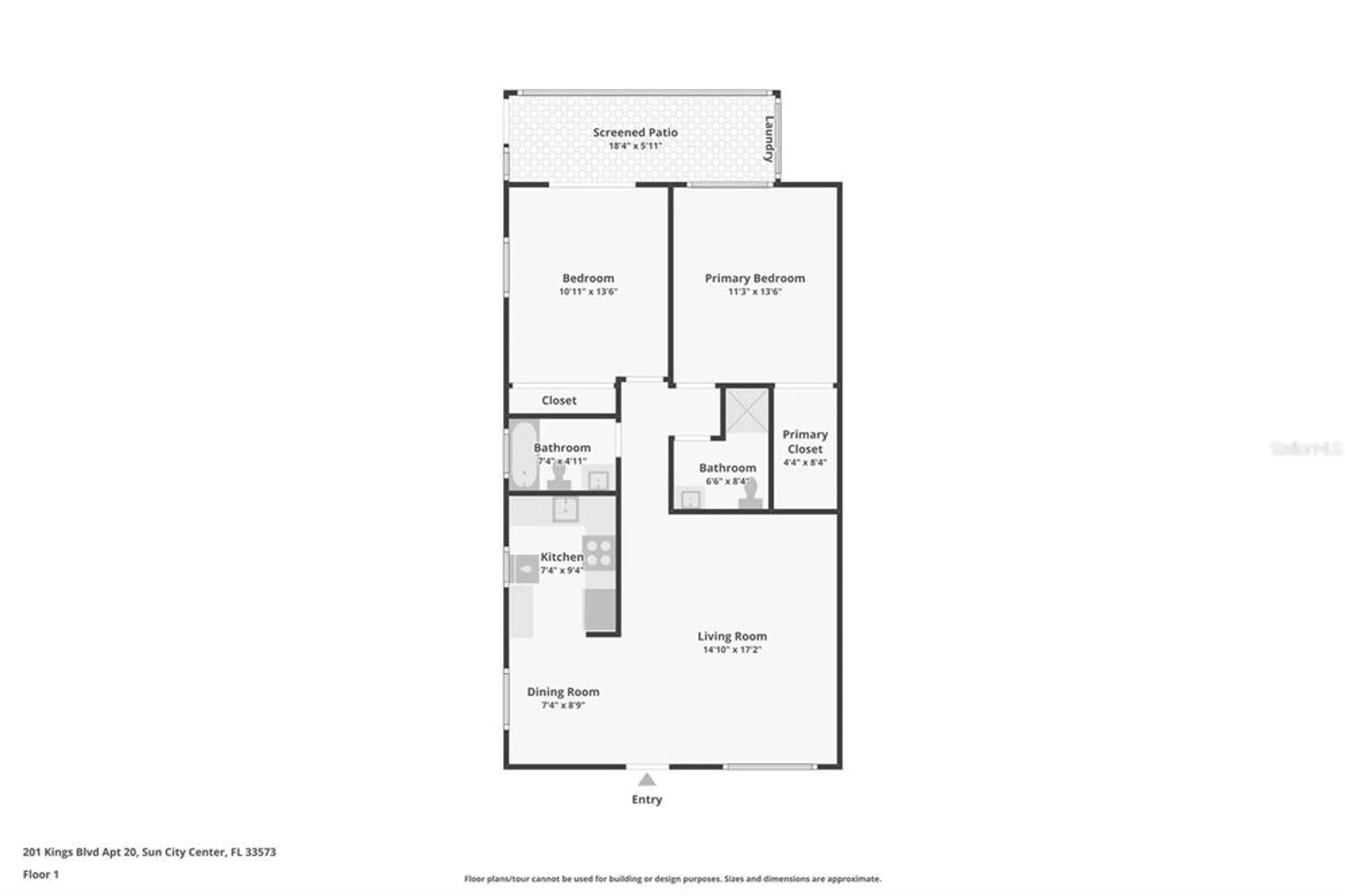 Property Slideshow image 21 of 51 | 201 kings blvd 13, Sun City Center, FL, 33573