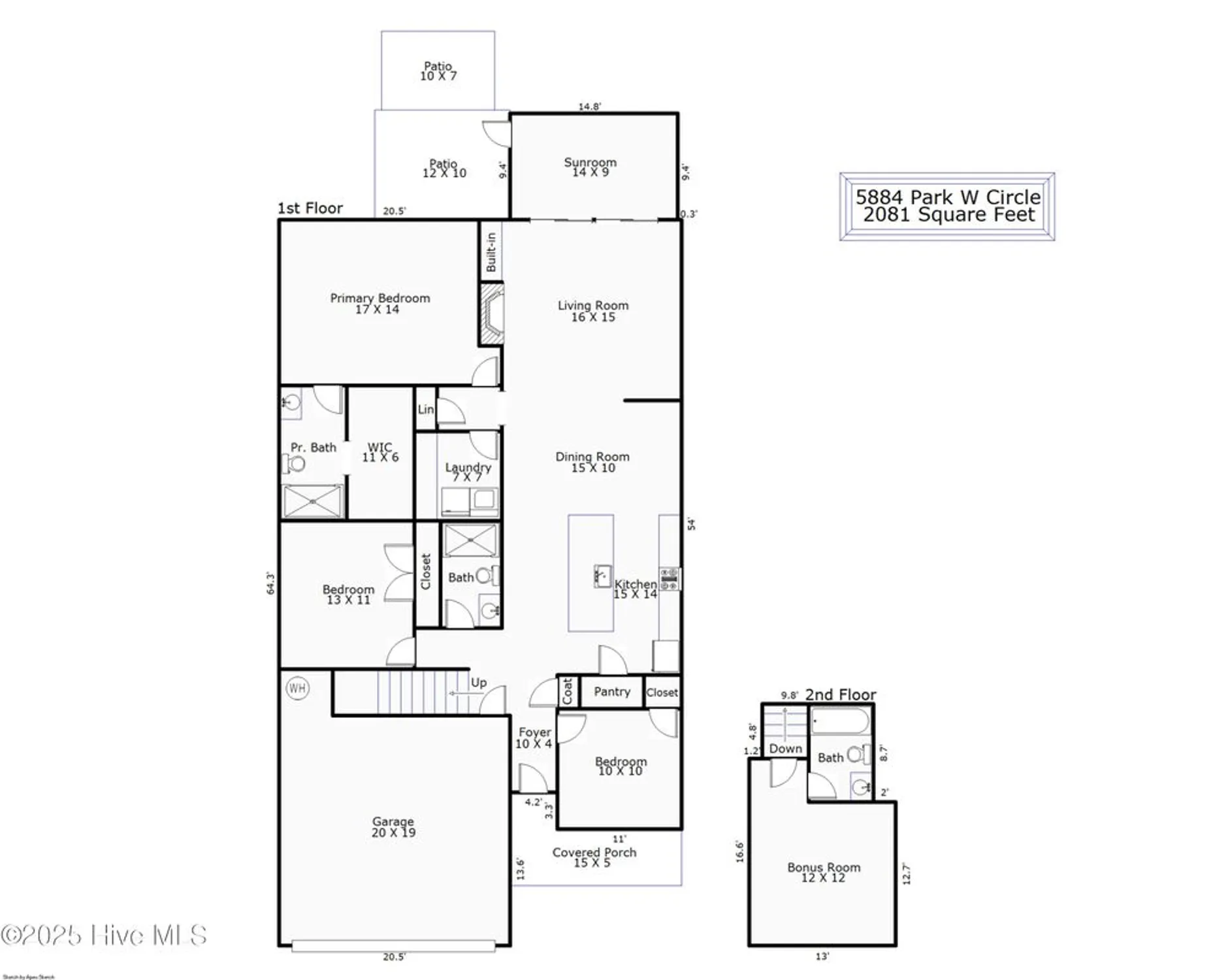 Property Slideshow image 4 of 46 | 5884 park west cir, Leland, NC, 28451