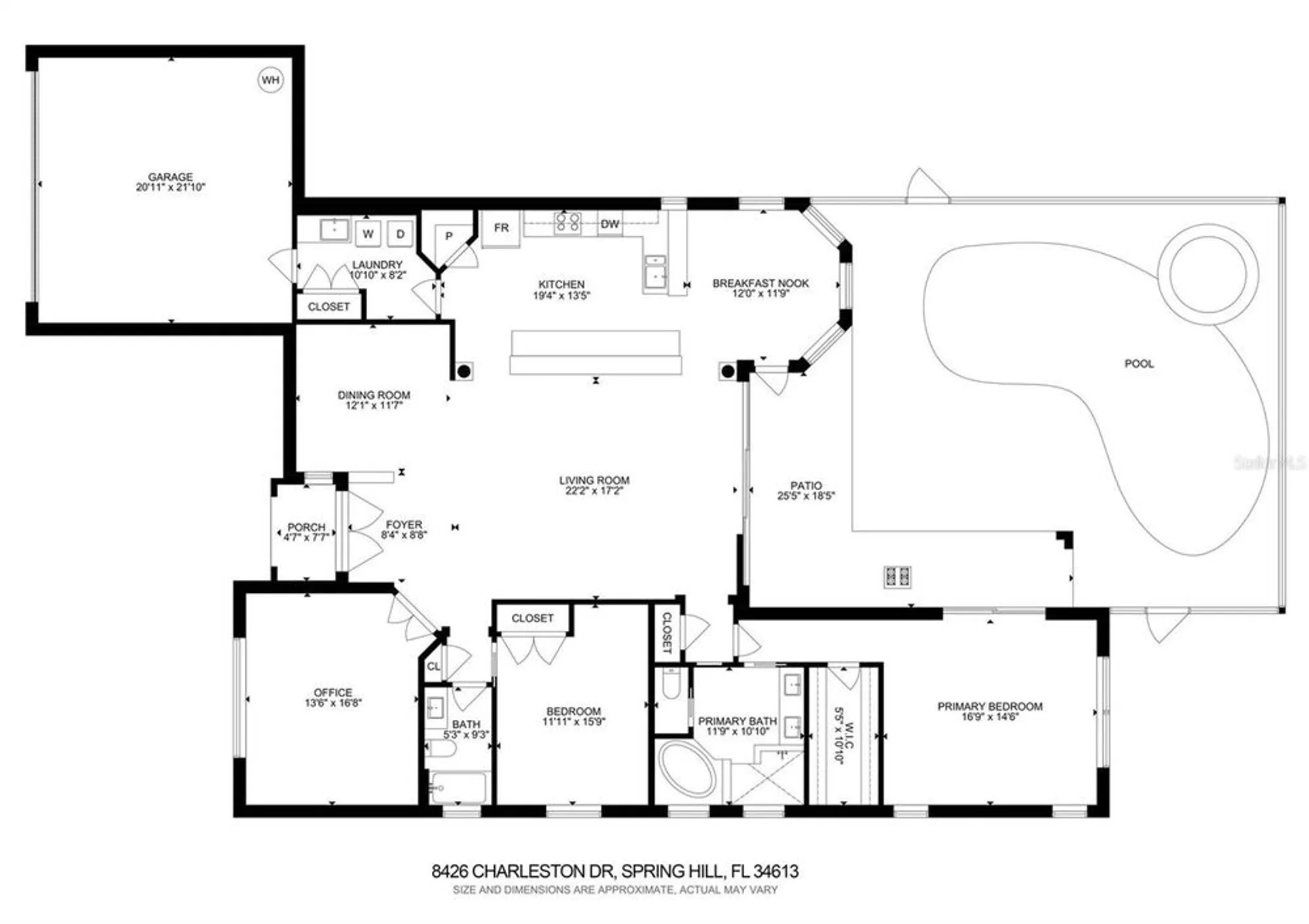 Property Slideshow image 73 of 73 | 8426 charleston dr, Weeki Wachee, FL, 34613