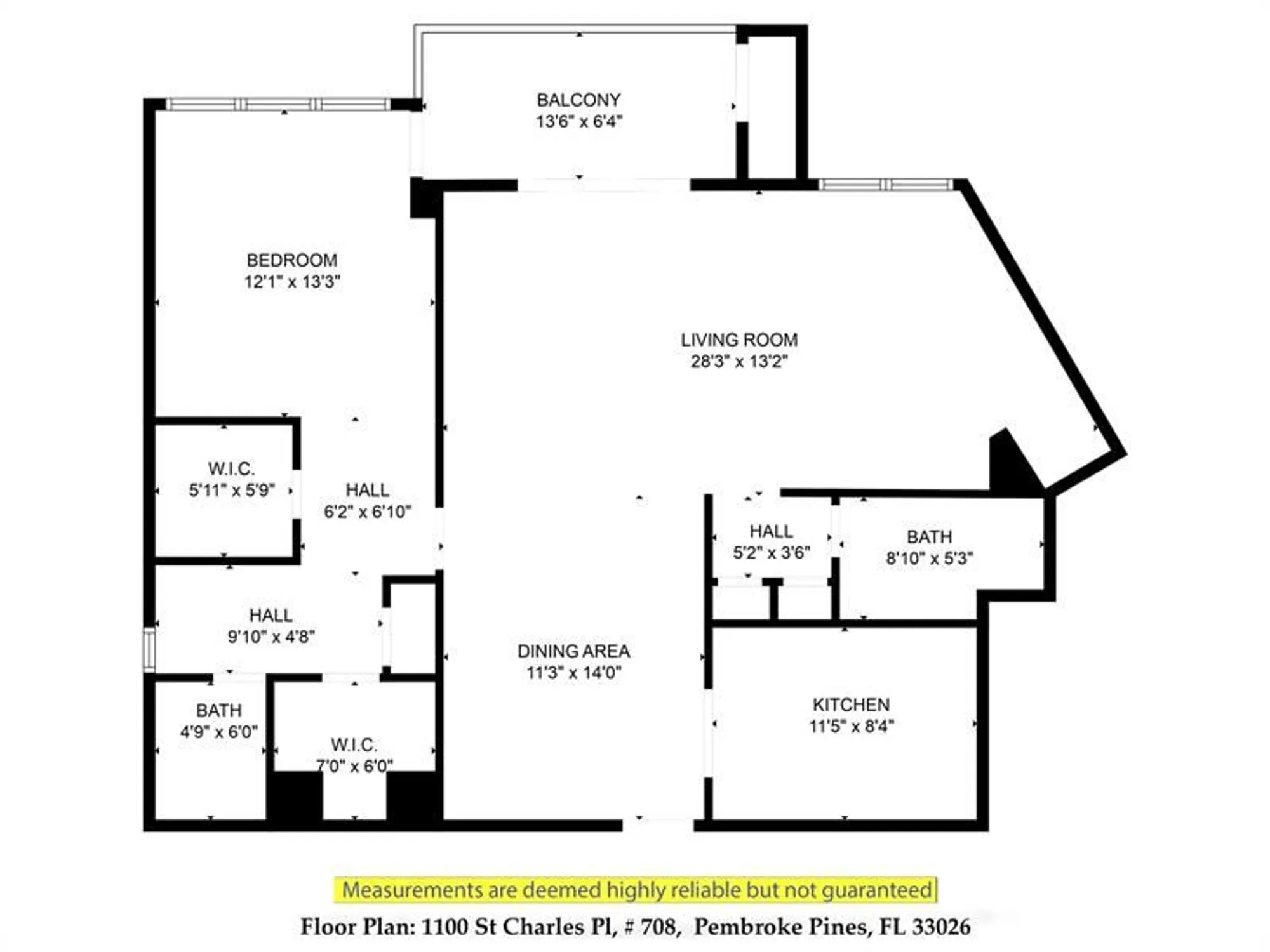 Property Slideshow image 35 of 53 | 1100 saint charles pl 708, Pembroke Pines, FL, 33026