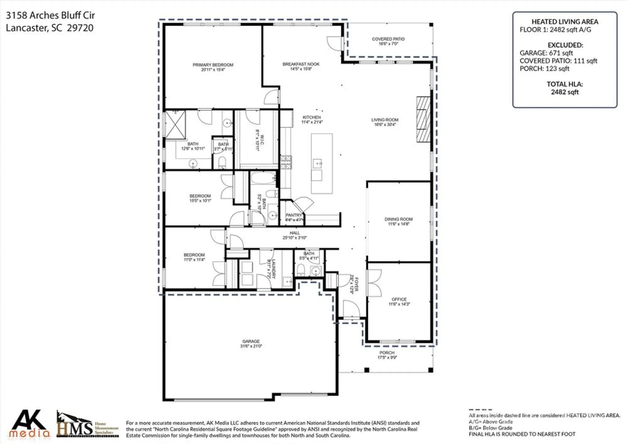 Property Slideshow image 43 of 43 | 3158 arches bluff cir, Lancaster, SC, 29720