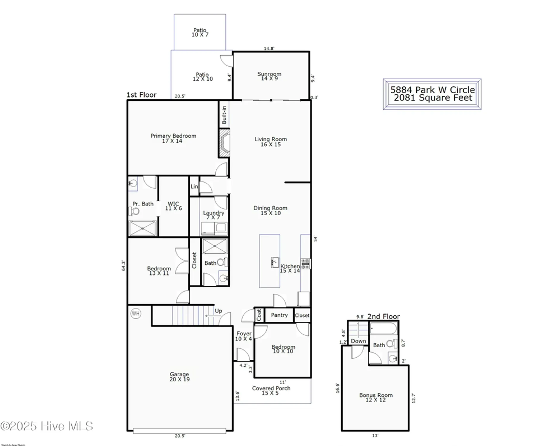 Property Slideshow image 46 of 46 | 5884 park west cir, Leland, NC, 28451
