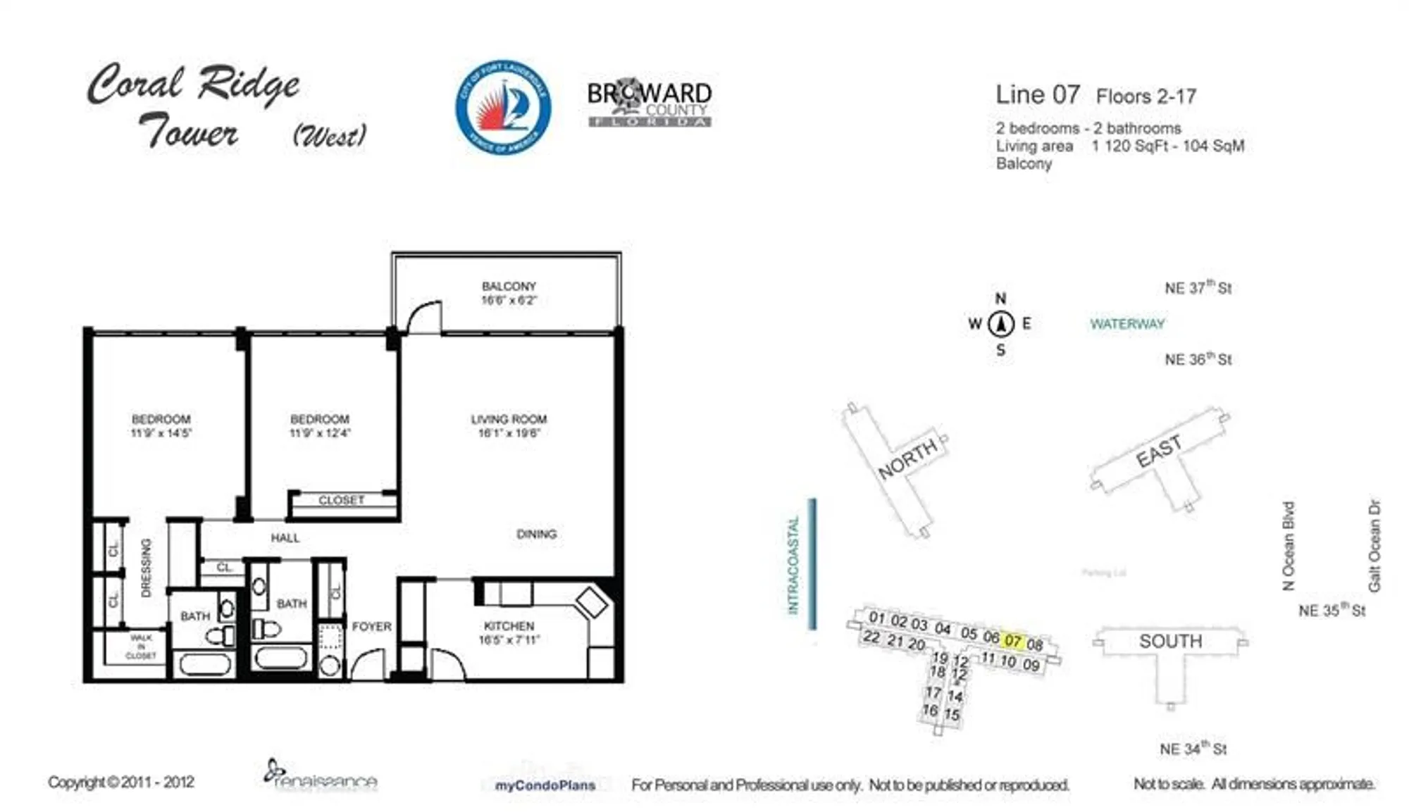 Property Slideshow image 5 of 48 | 3233 ne 34th st apt 1207, Fort Lauderdale, FL, 33308