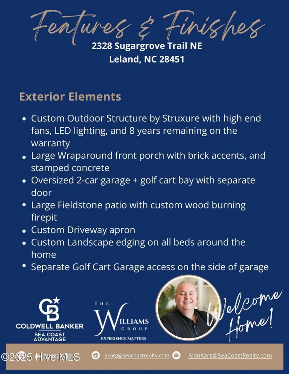 Property Slideshow image 2 of 113 | 2328 sugargrove trl, Leland, NC, 28451