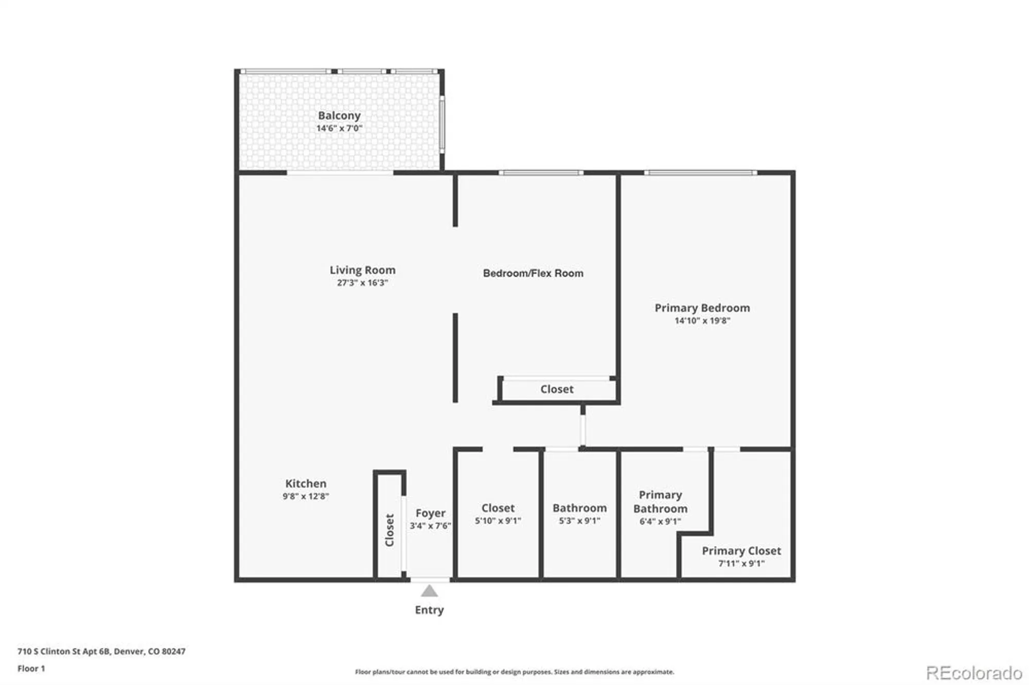 Property Slideshow image 14 of 31 | 710 s clinton st 6b, Denver, CO, 80247