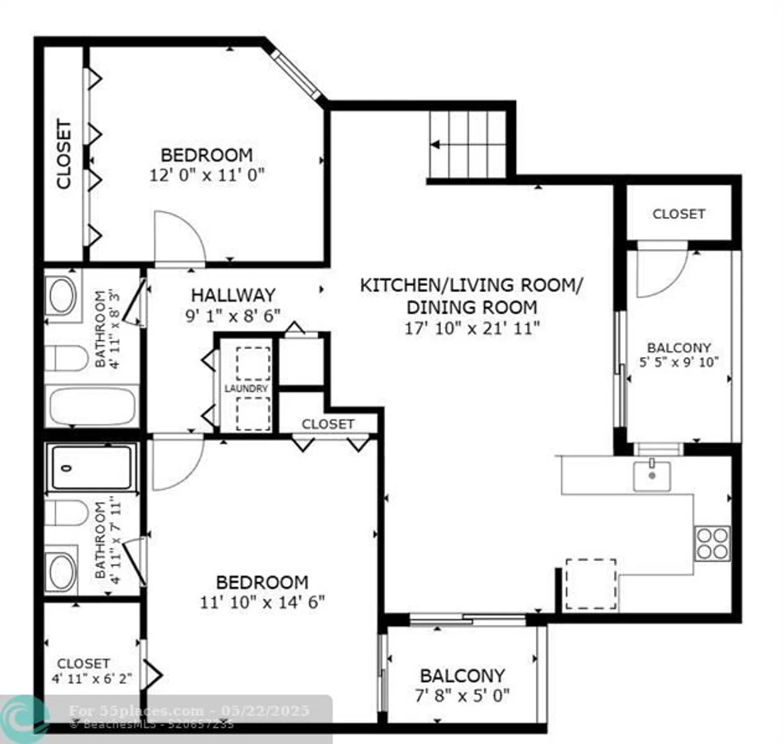Property Slideshow image 5 of 15 | 7670 westwood dr apt 718, Tamarac, FL, 33321